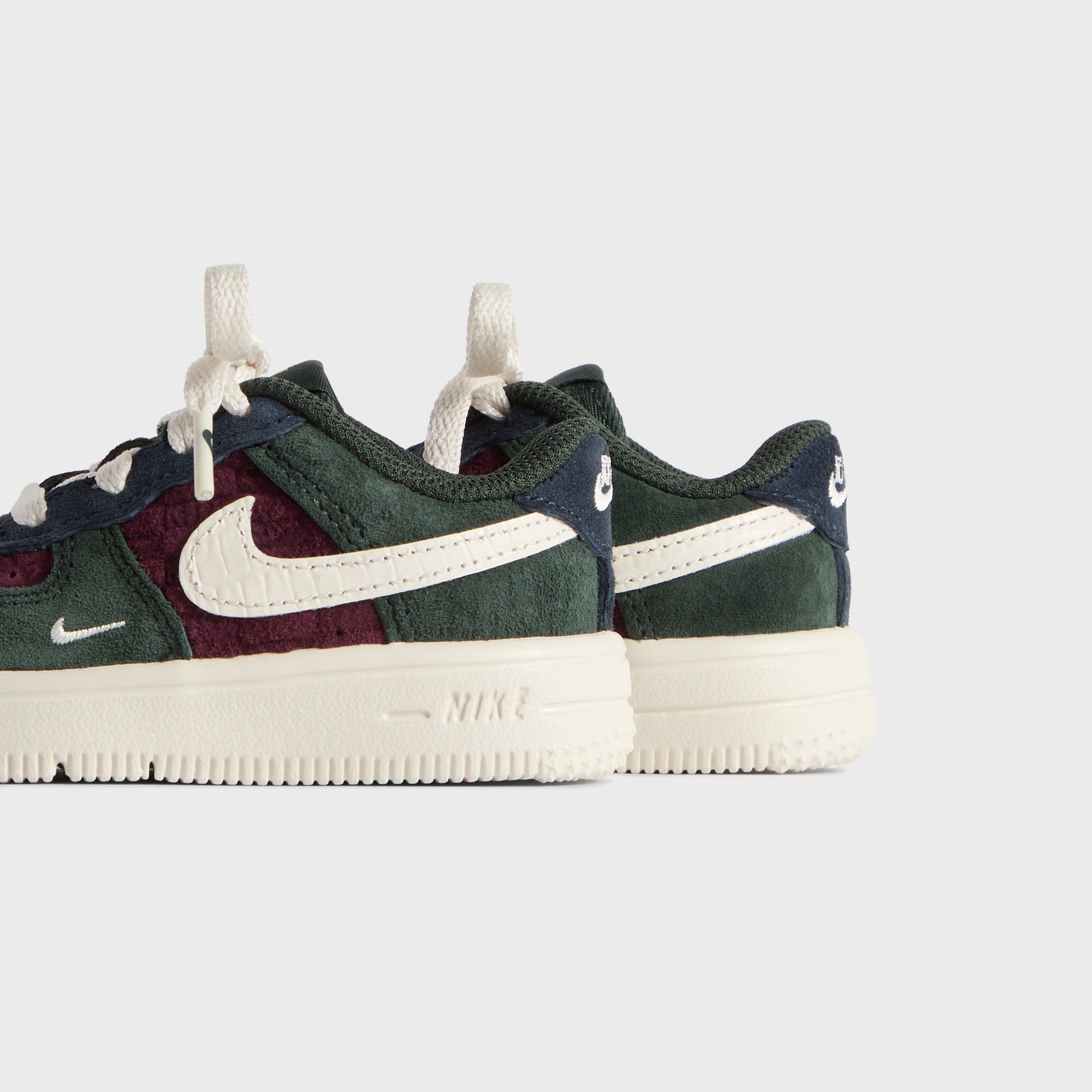 Kith for Nike TD Air Force 1 Low Lace - Night Maroon / Phantom