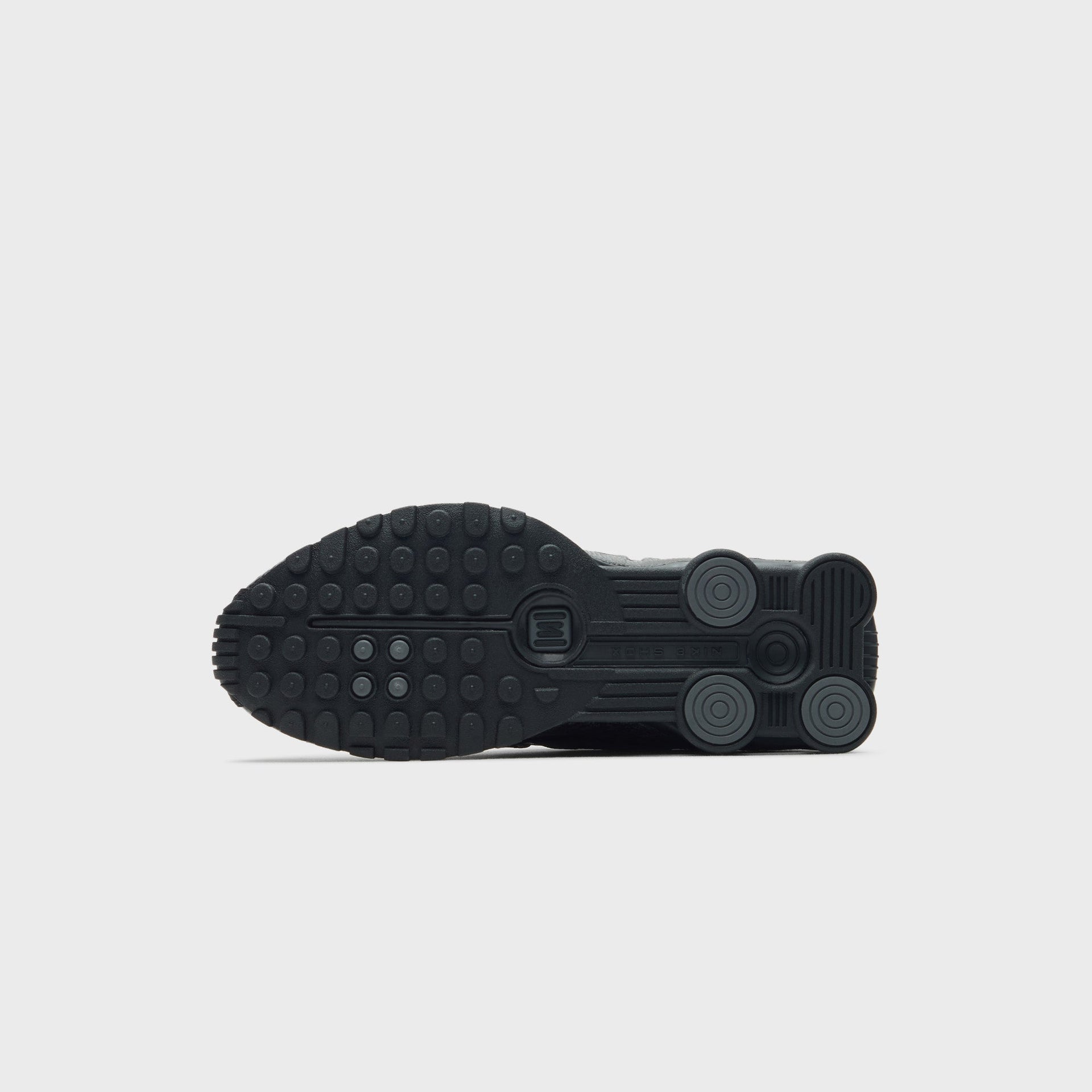 Nike WMNS Shox R4 - Print Black / Black / Metallic Silver / Dark Grey