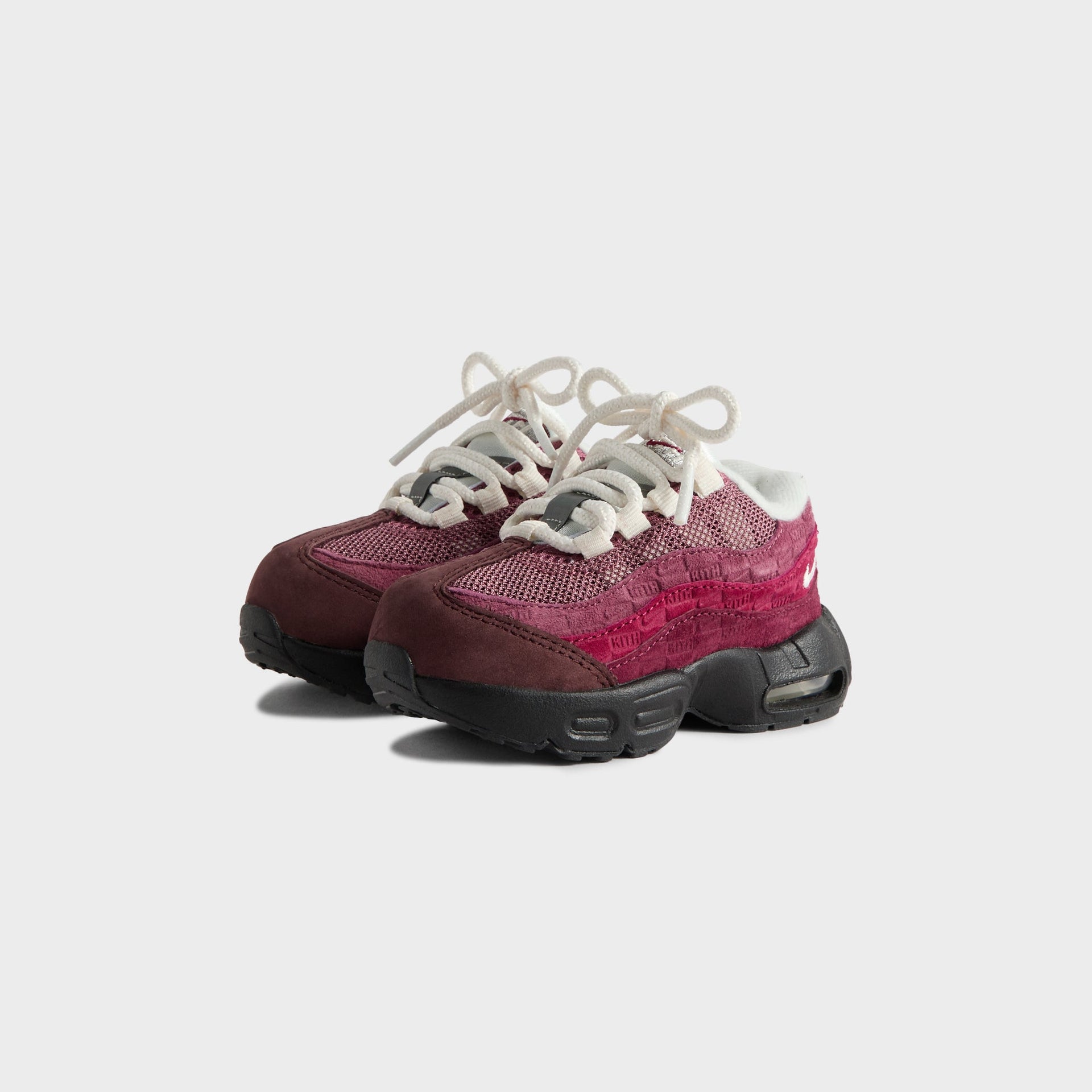 Kith for Nike TD Air Max 95 - EL Dorado / Sail / Dark Beetroot / Rush Maroon