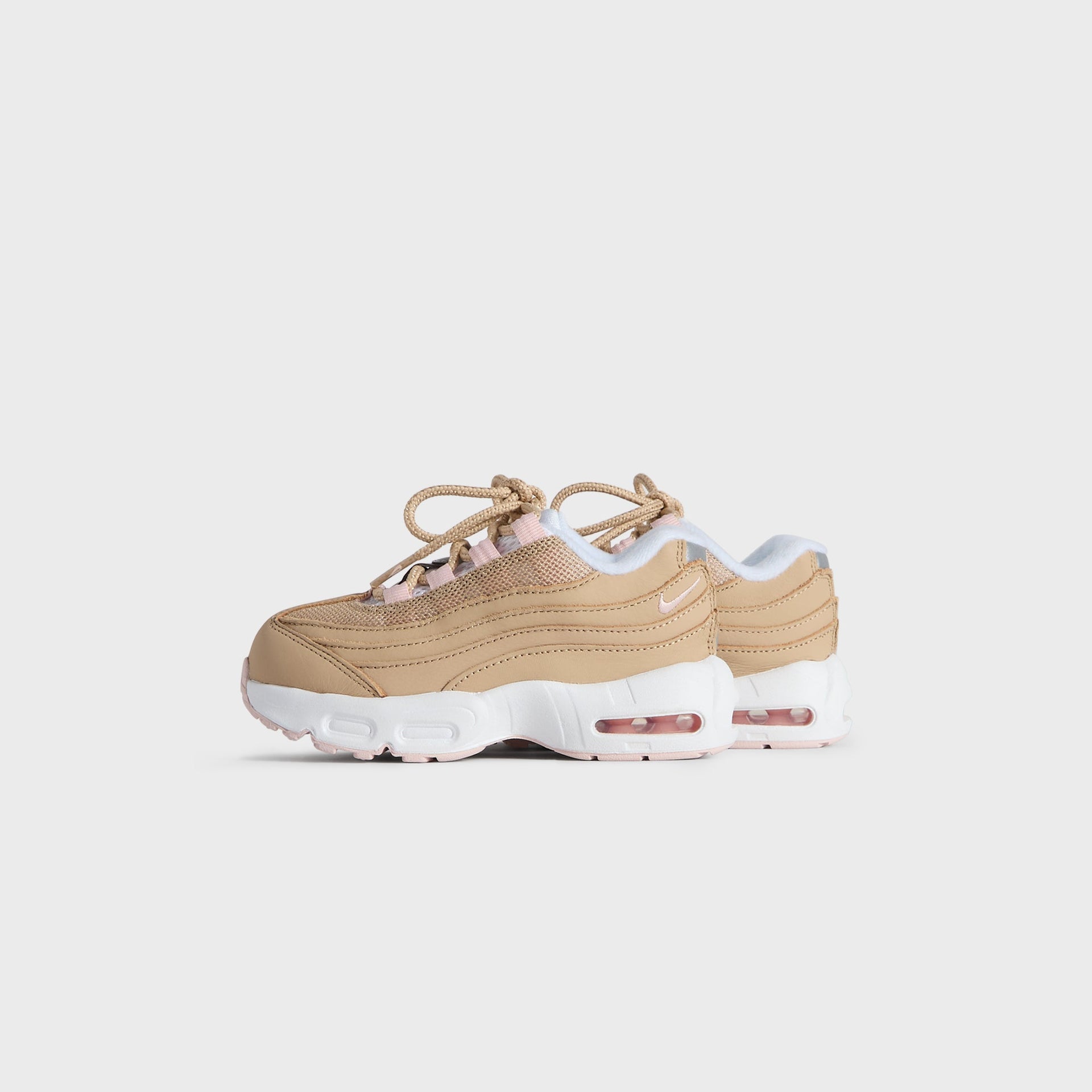 Kith Kids for Nike TD Air Max 95 "Linen" - Linen / Atmosphere / White