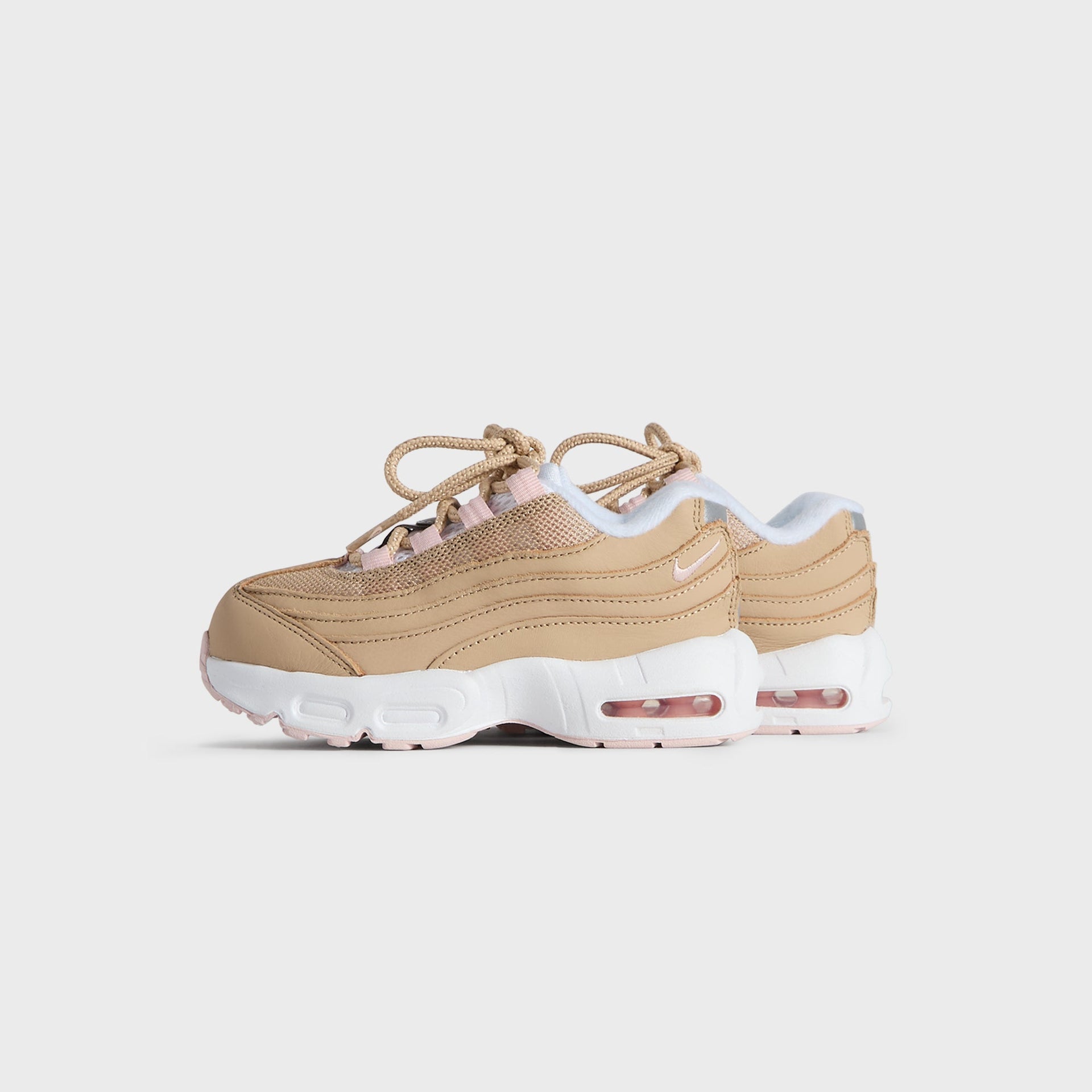 Kith Kids for Nike TD Air Max 95 "Linen" - Linen / Atmosphere / White