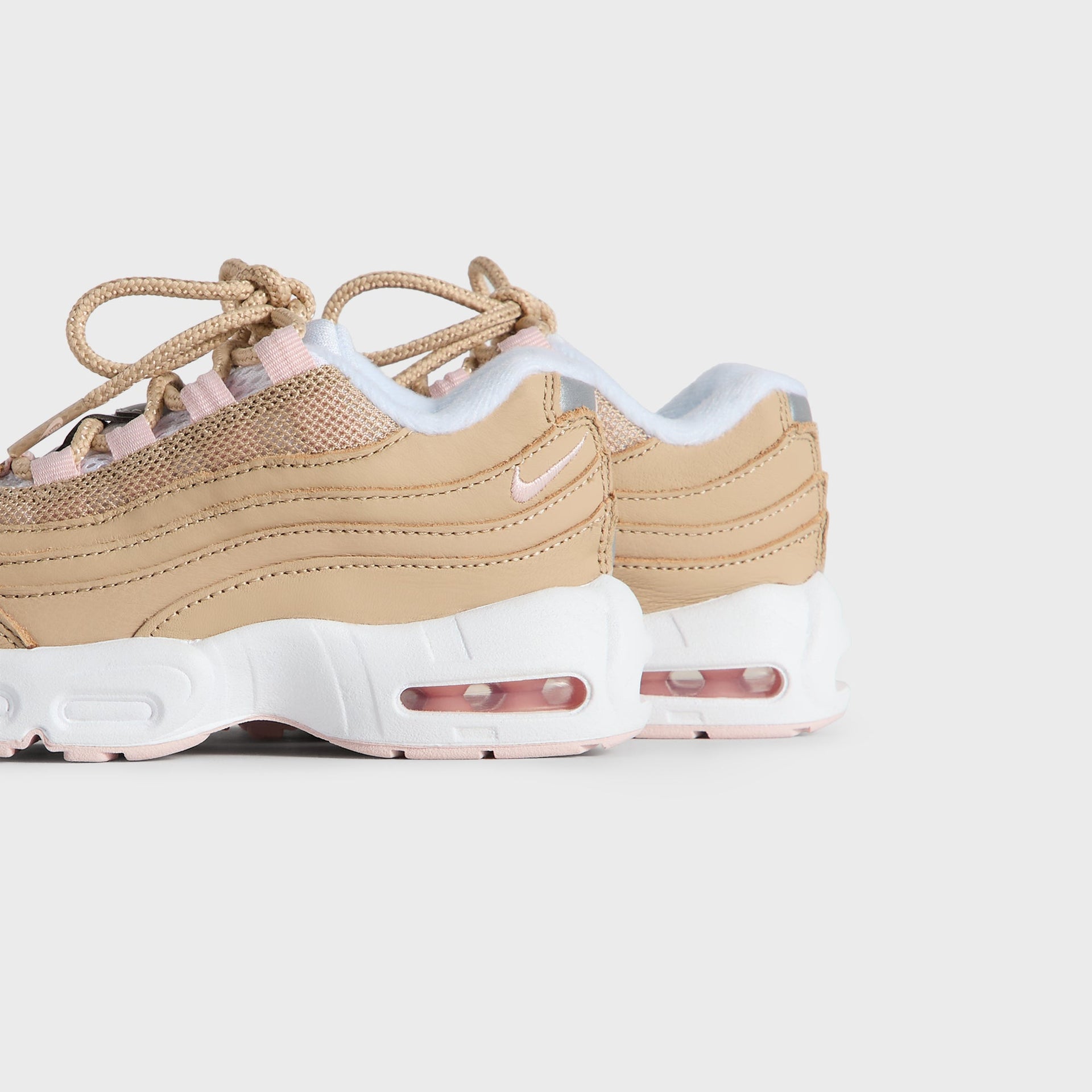Kith Kids for Nike TD Air Max 95 "Linen" - Linen / Atmosphere / White