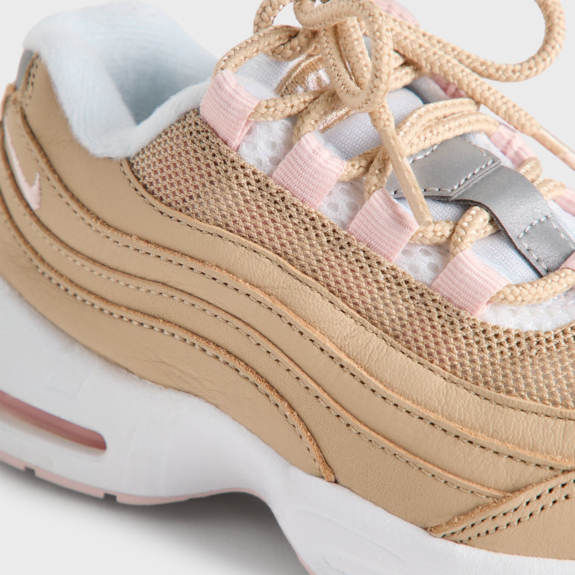 Kith Kids for Nike TD Air Max 95 "Linen" - Linen / Atmosphere / White