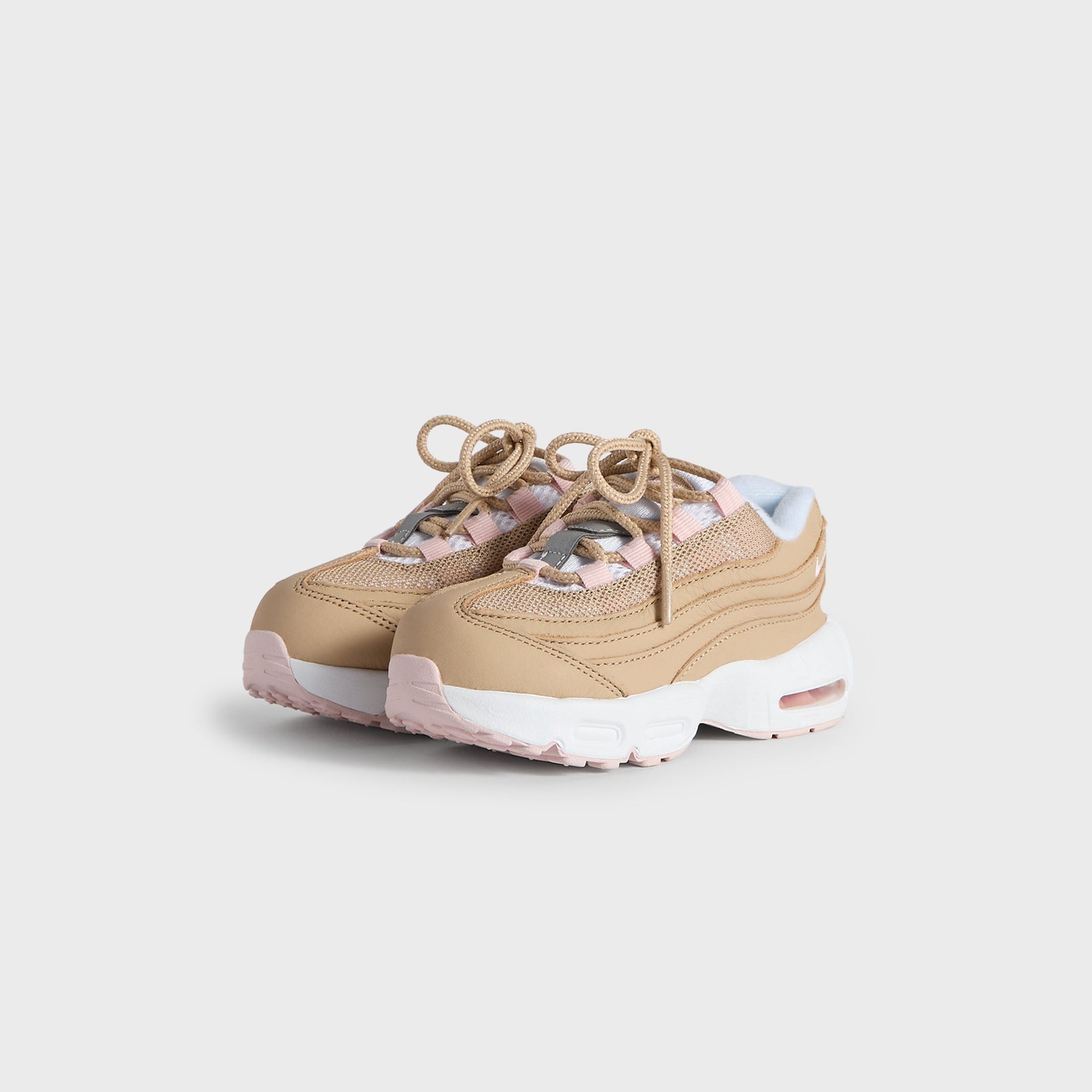Kith Kids for Nike TD Air Max 95 "Linen" - Linen / Atmosphere / White