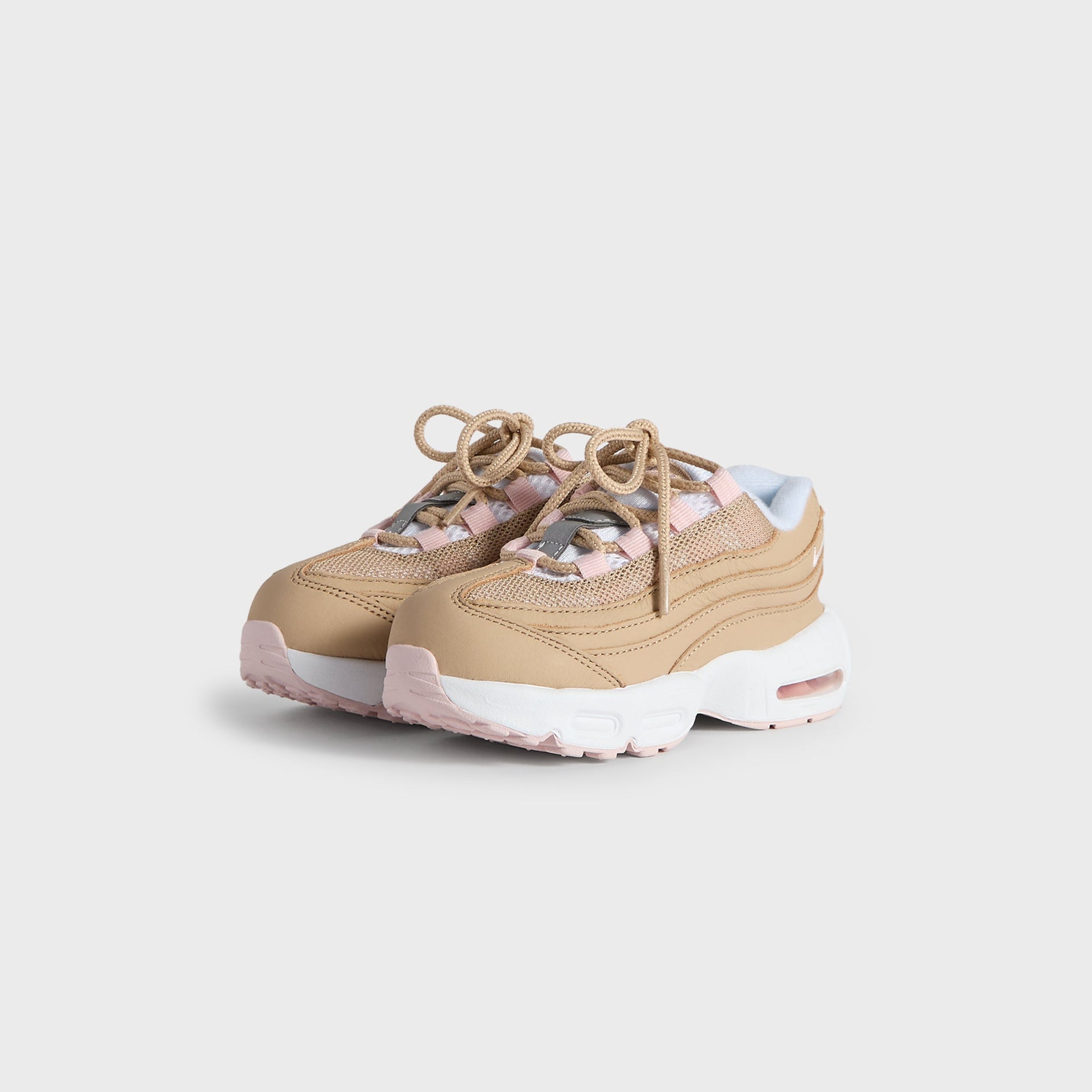 Kith Kids for Nike TD Air Max 95 "Linen" - Linen / Atmosphere / White