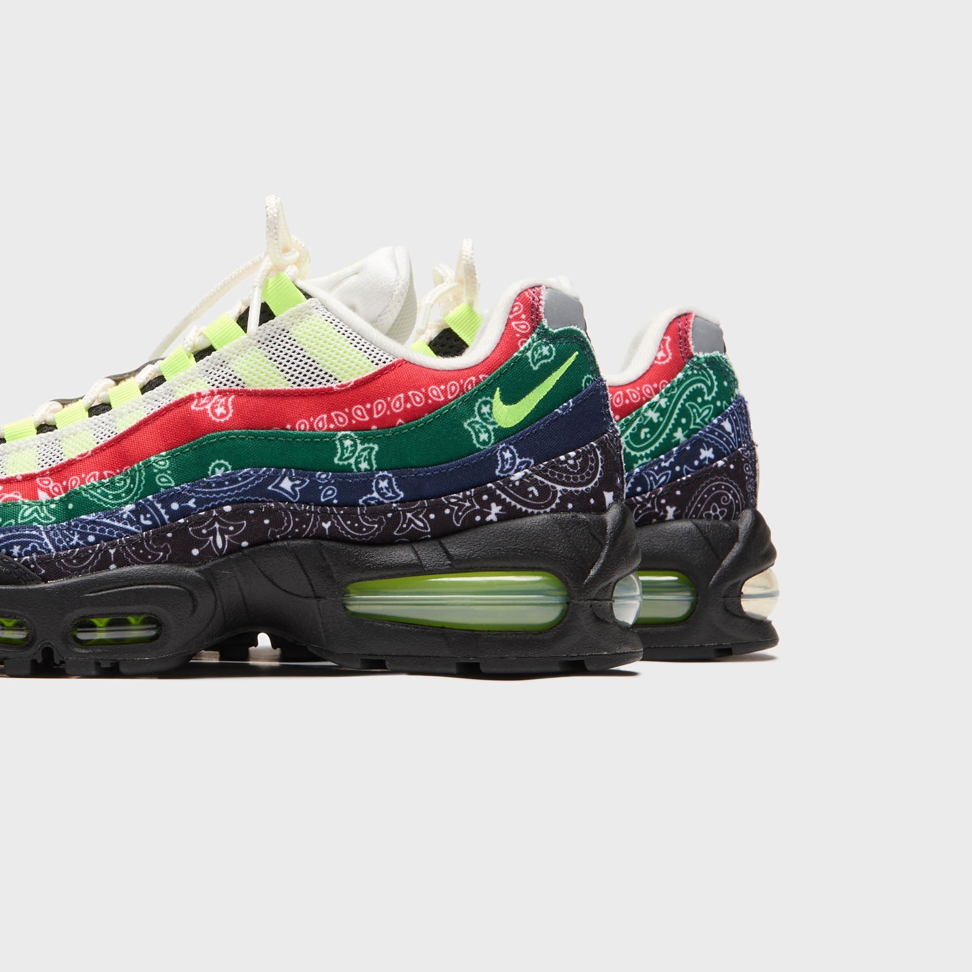 Nike Air Max 95 - Volt / University Red – Kith UK