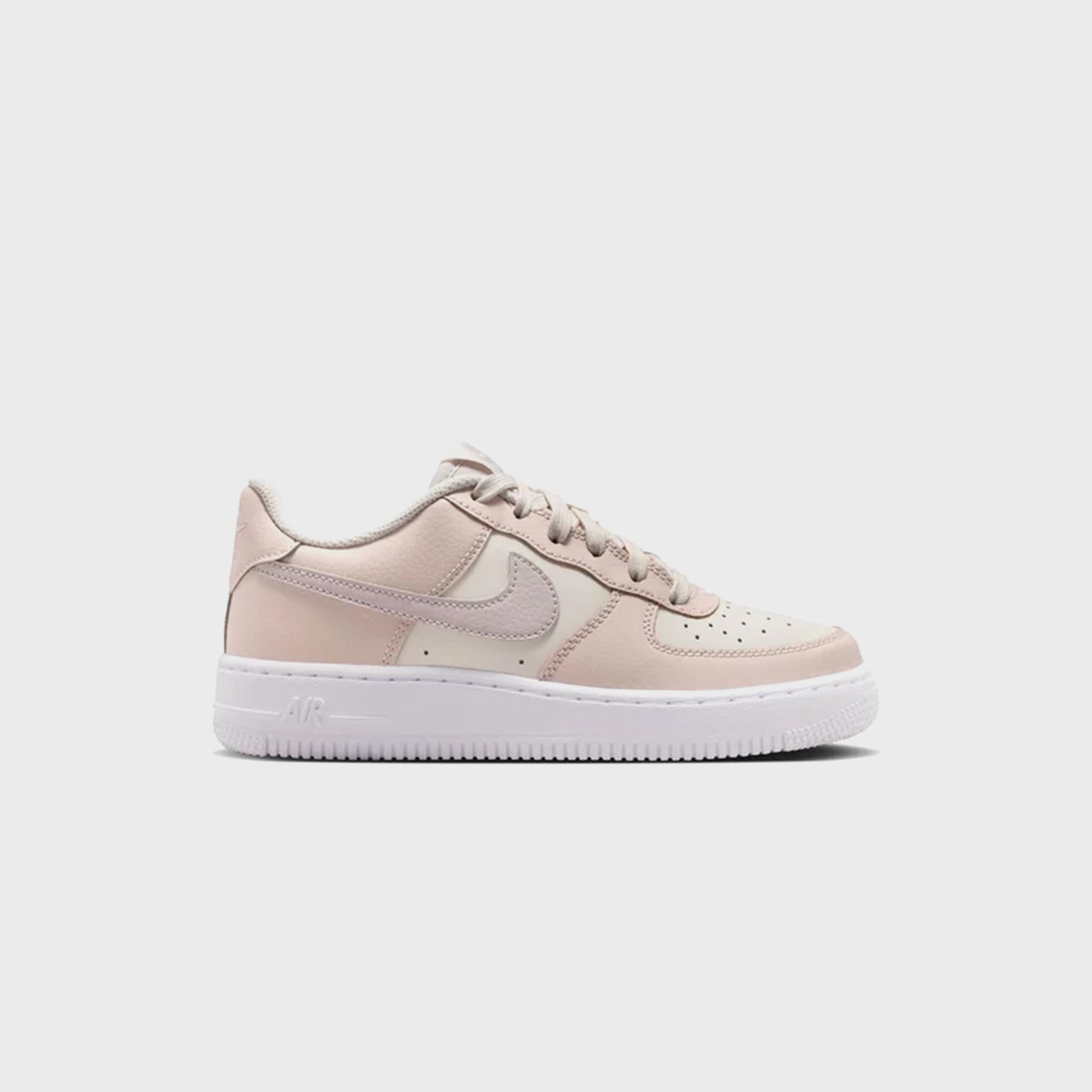 Nike GS Air Force 1 Low Essential+ - Phantom / Platinum Violet / Silt Red / White