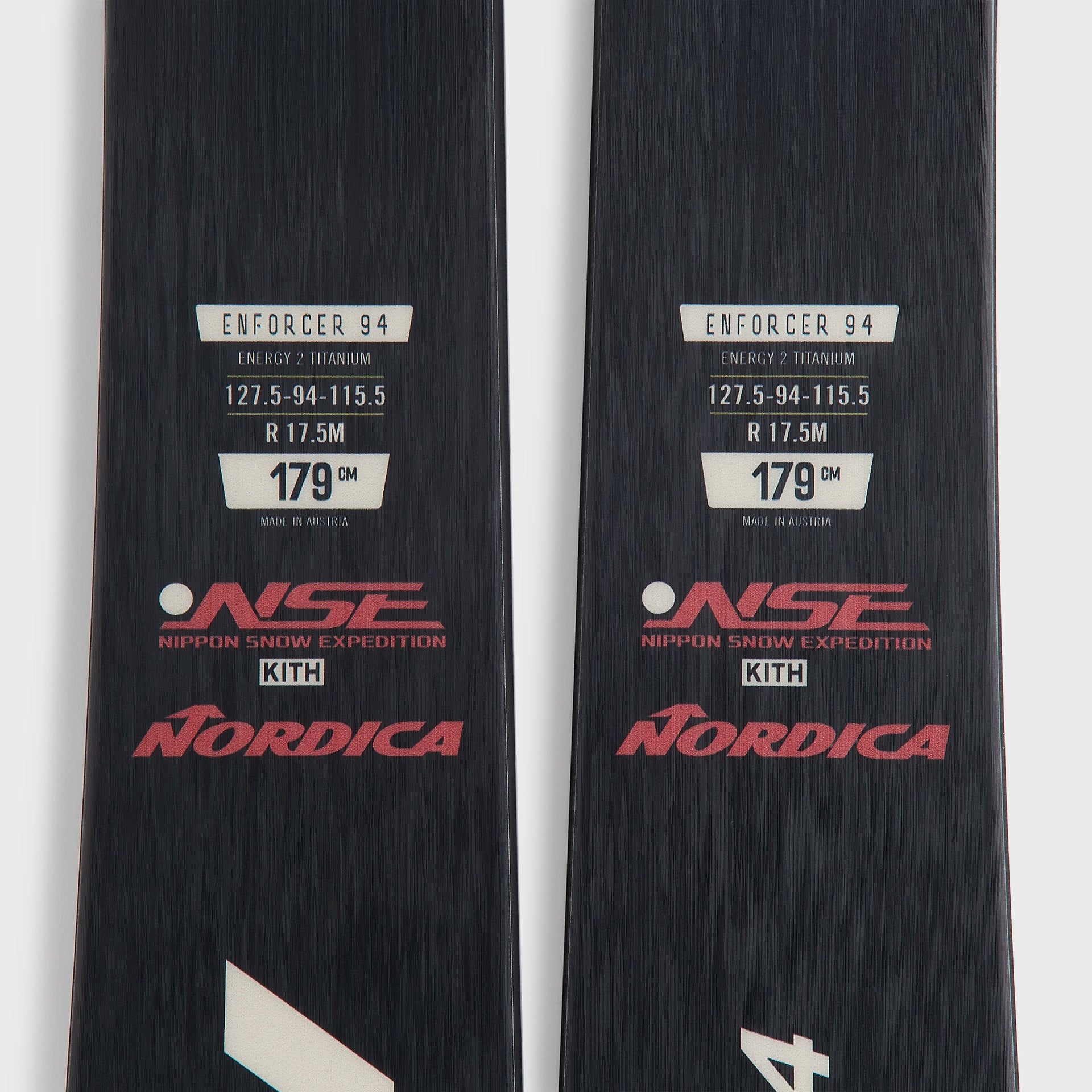 Kith for Nordica Enforcer 94 Ski - Black