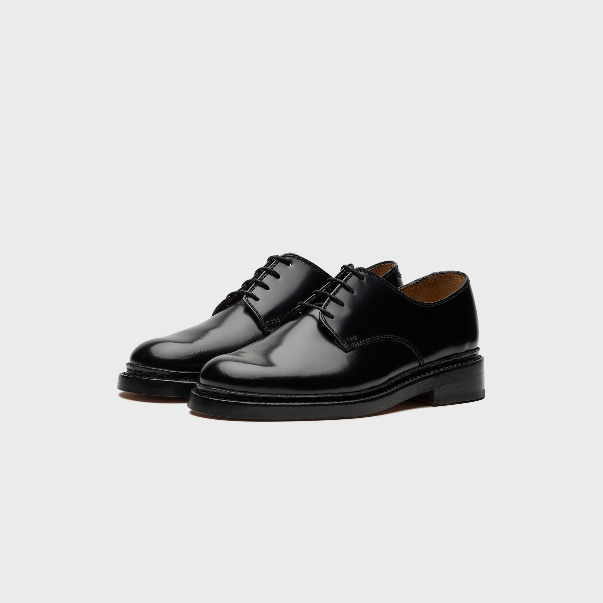 Our Legacy Uniform Parade Derby - Black Leather – Kith UK