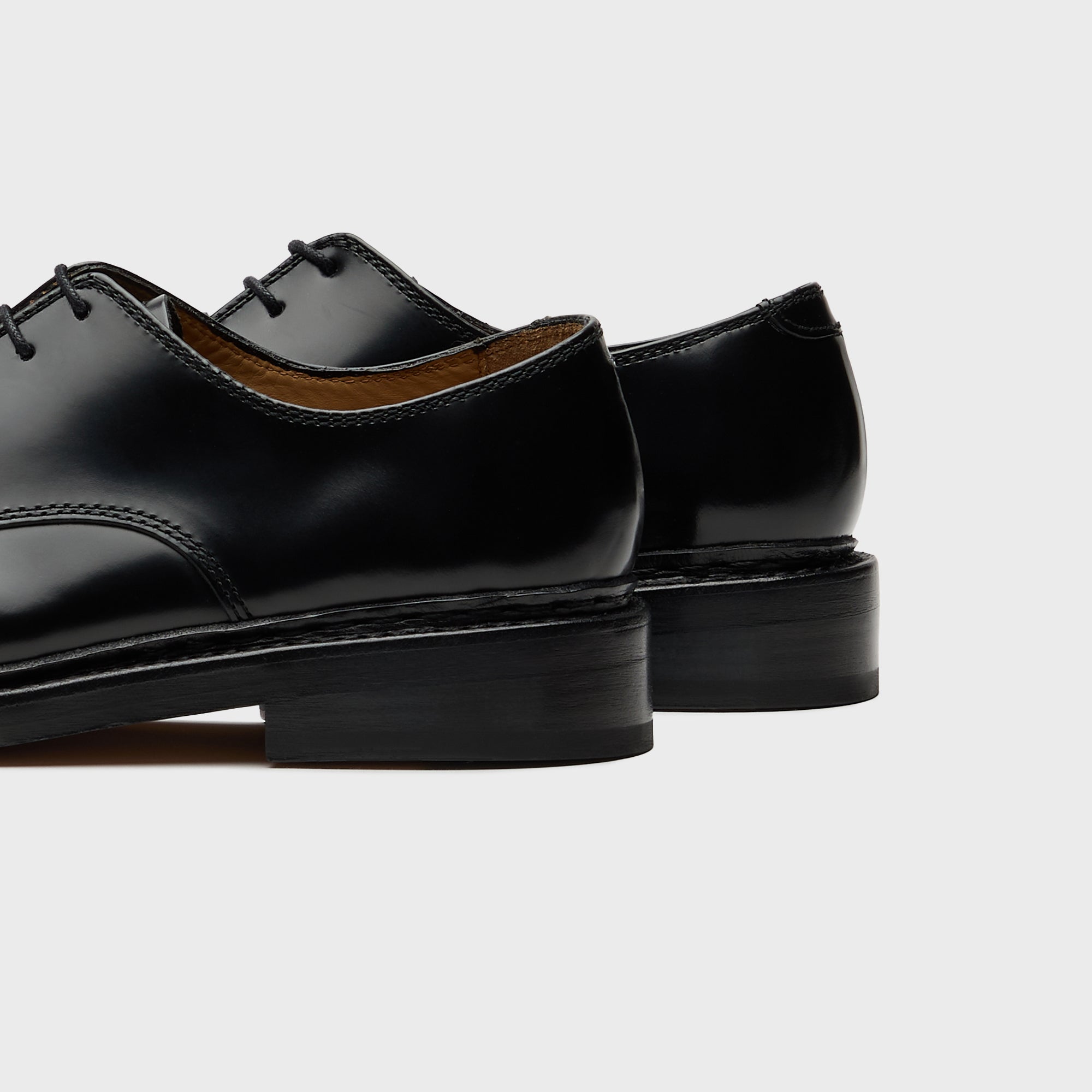 Our Legacy Uniform Parade Derby - Black Leather – Kith UK