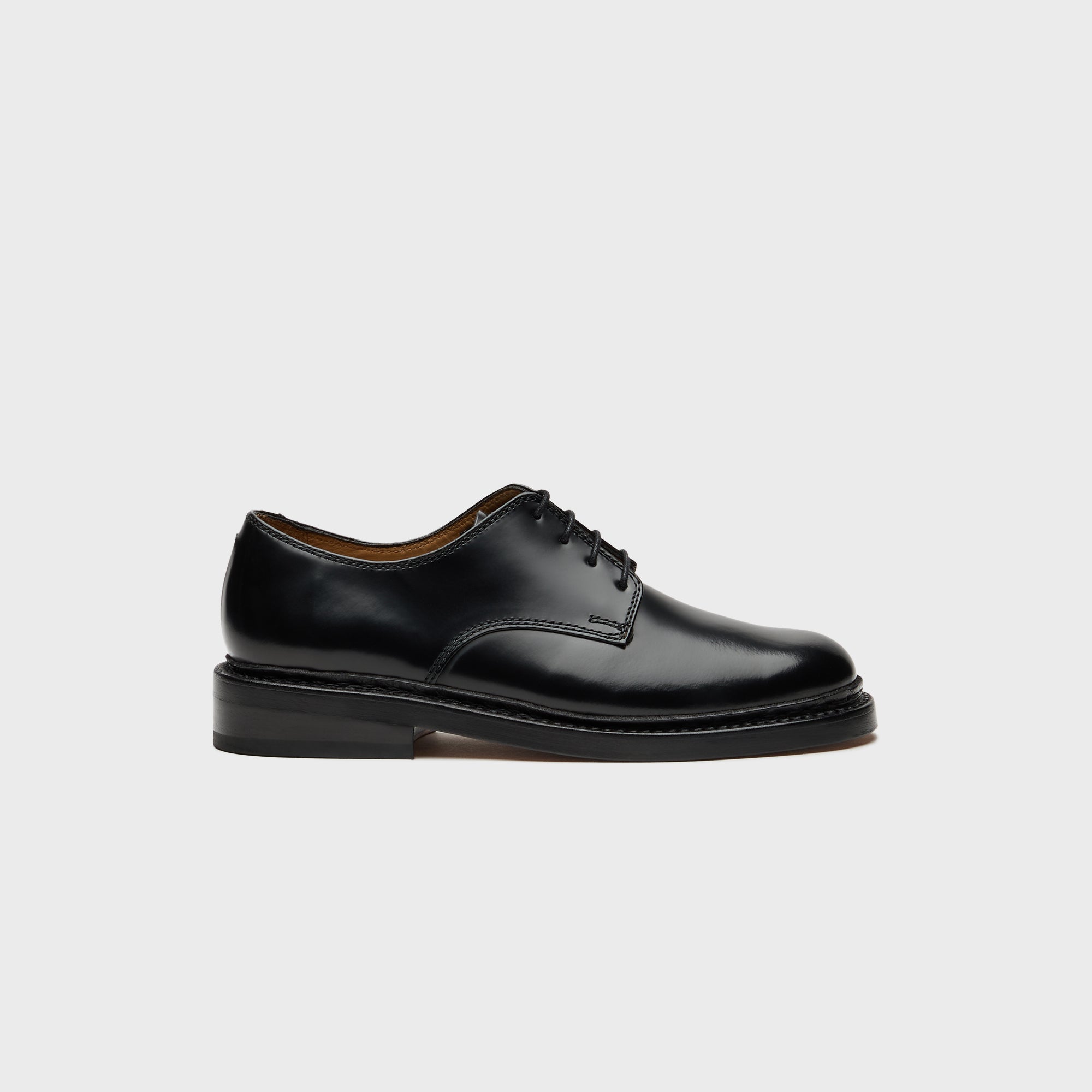 Our Legacy Uniform Parade Derby - Black Leather – Kith UK