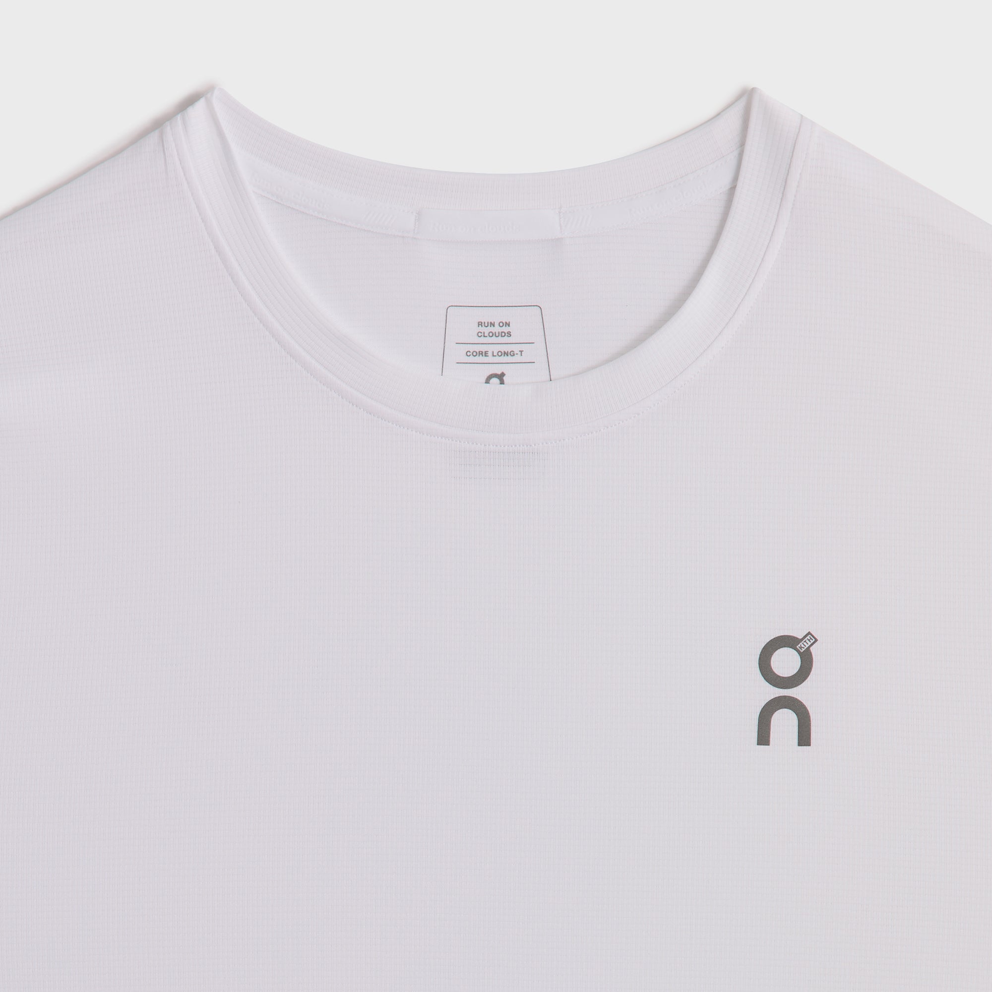 Kith for On Core Long Sleeve Tee - Brilliant White – Kith UK