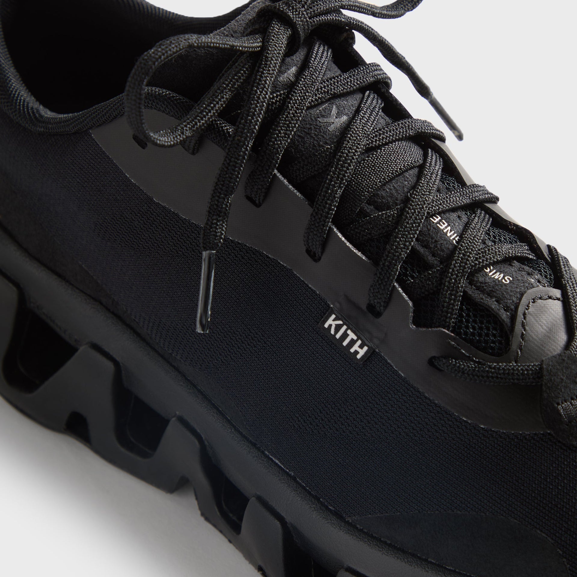Kith for On WMNS K-Tech 1 - Black / Black