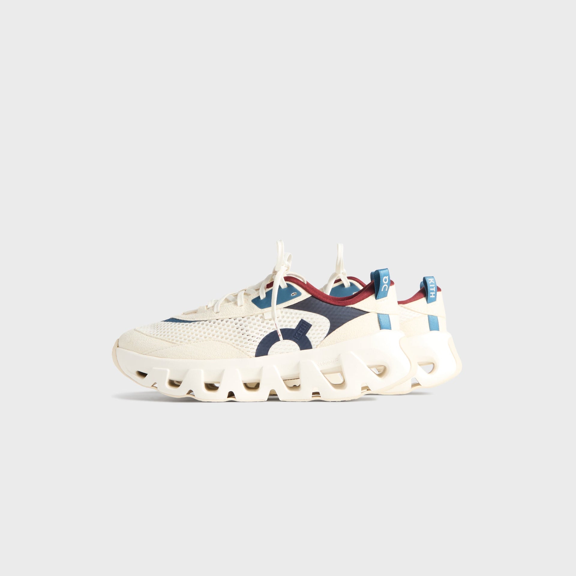 Kith for On WMNS K-Tech 2 - White / Real Teal