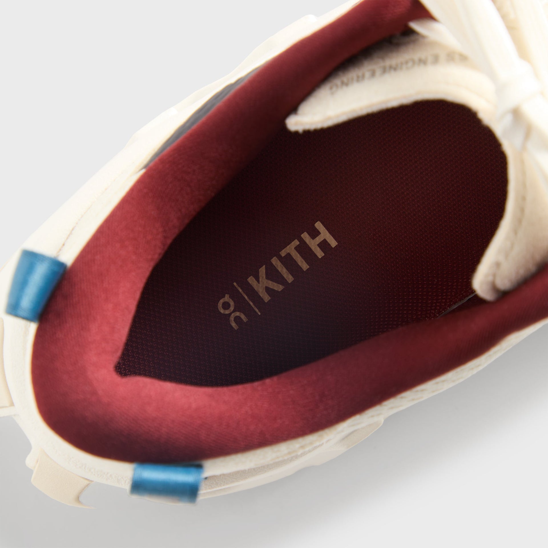 Kith for On WMNS K-Tech 2 - White / Real Teal