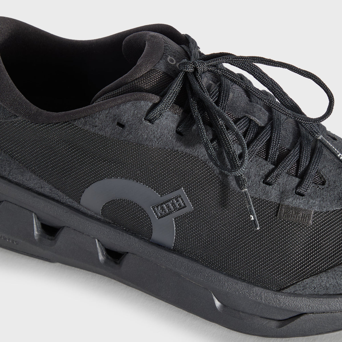 Kith for On WMNS K-Tech 3 - Black / Black
