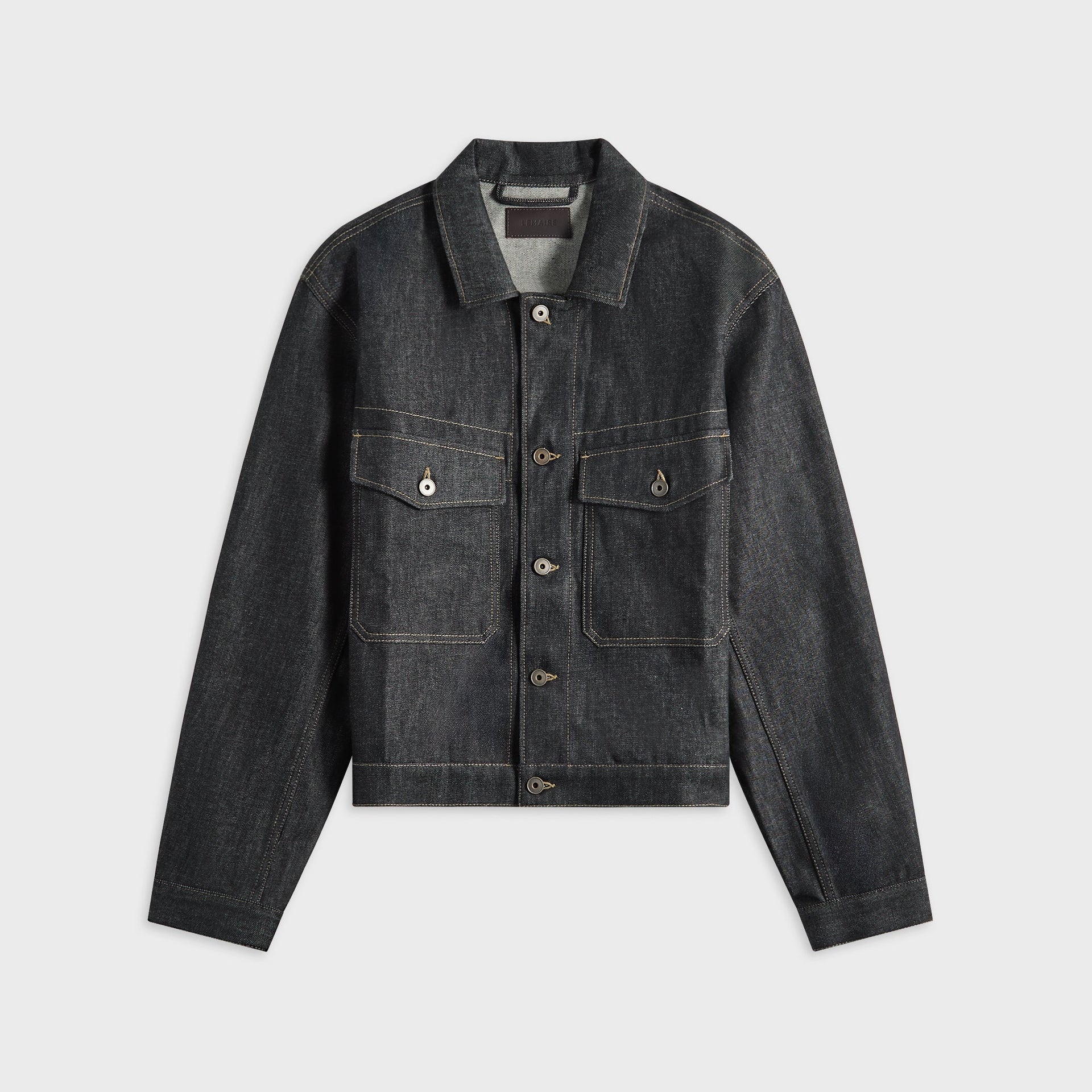 Lemaire Trucker Jacket - Slate