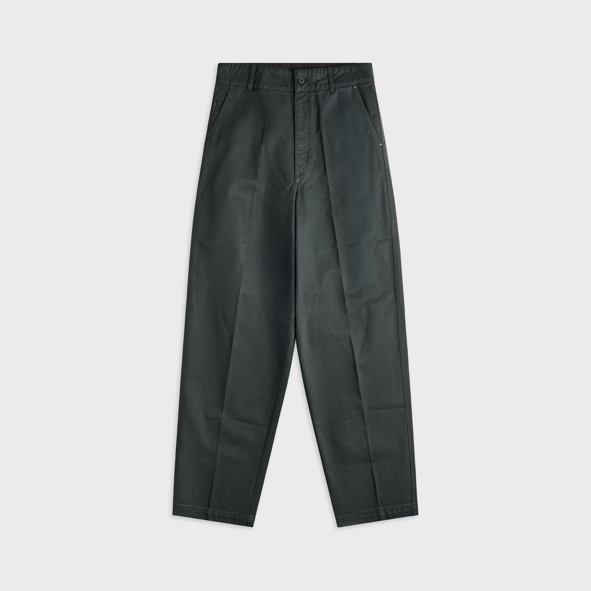Lemaire Maxi Barrel Workwear Pants - Coal