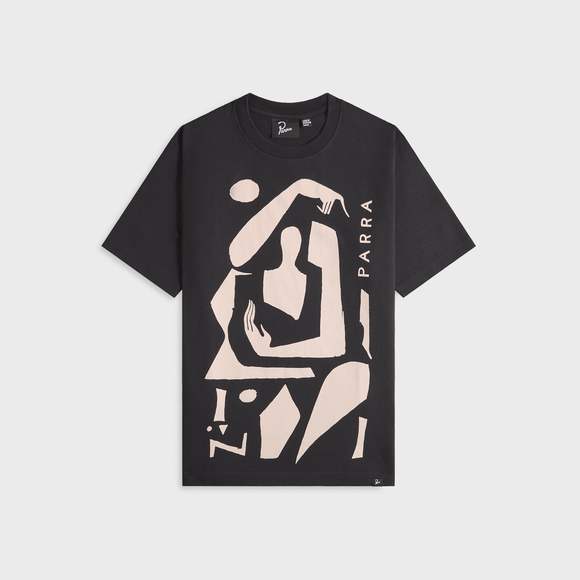by Parra Detached Tee - Black