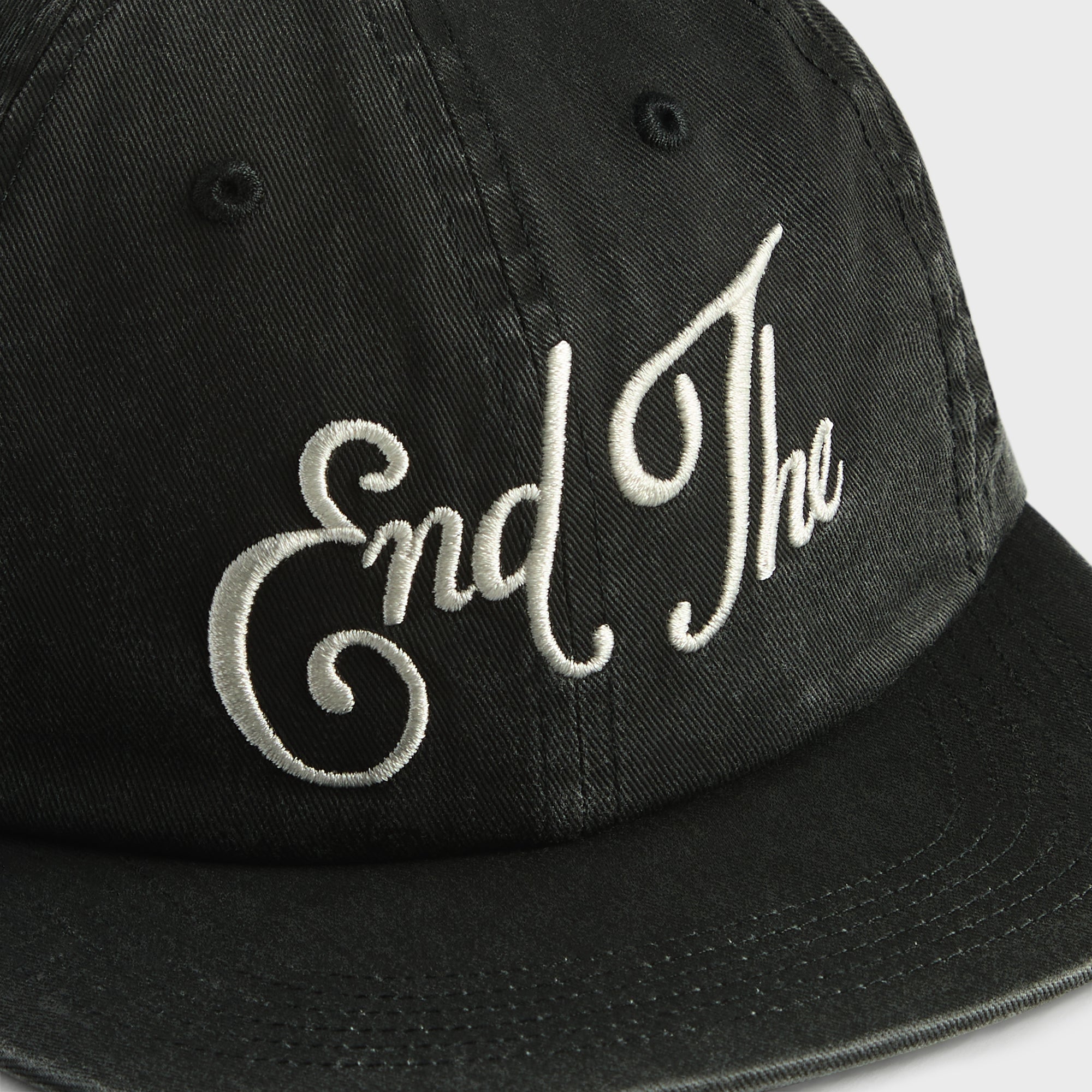 by Parra End The 6 Panel Cap - Black – Kith UK
