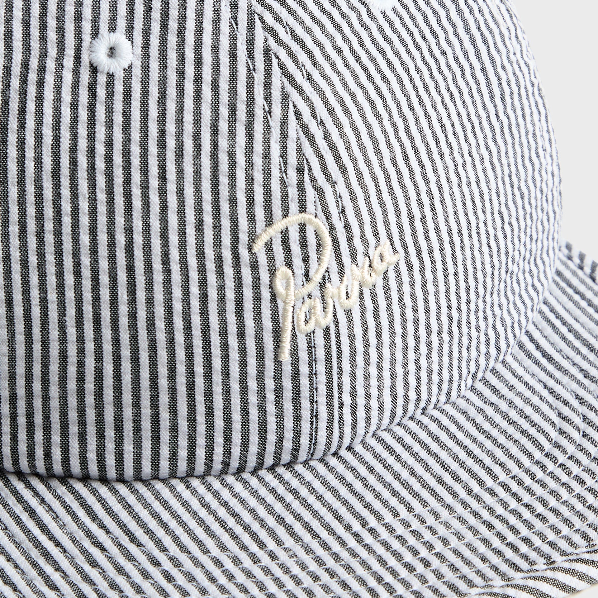 by Parra Signature 6 Panel Cap - Black