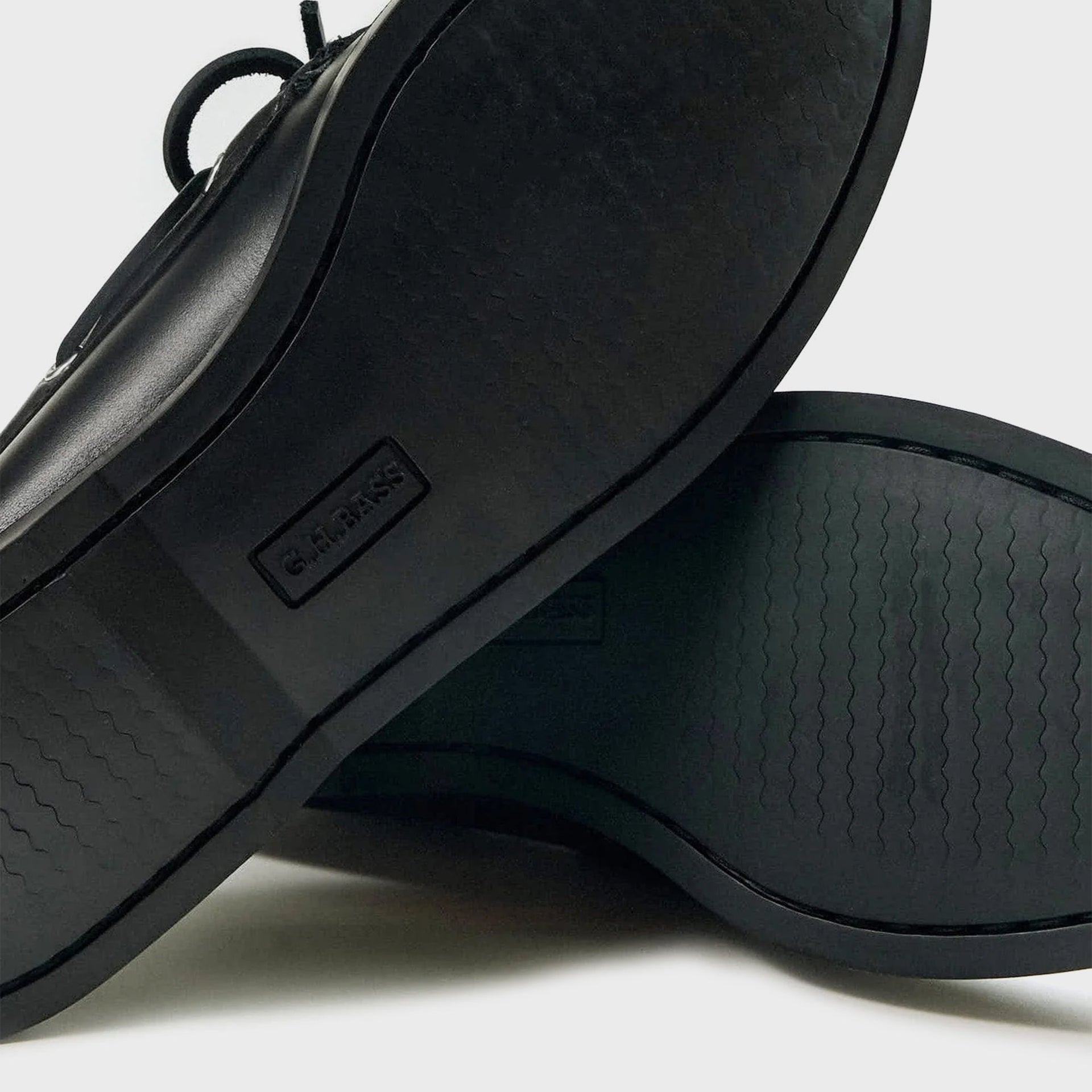 G.H. Bass Jetty II 2 Eye Boat Shoe - Black