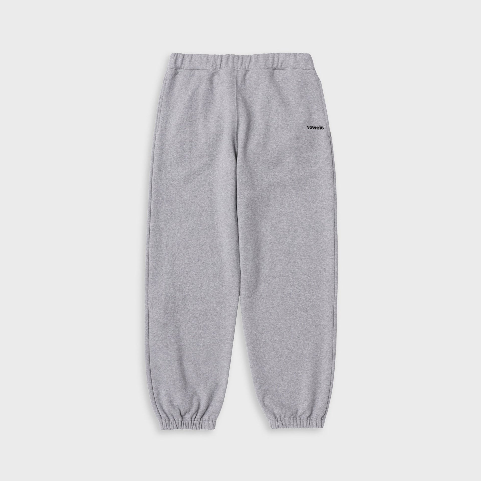 vowels Classic Sweatpant - Heather Grey