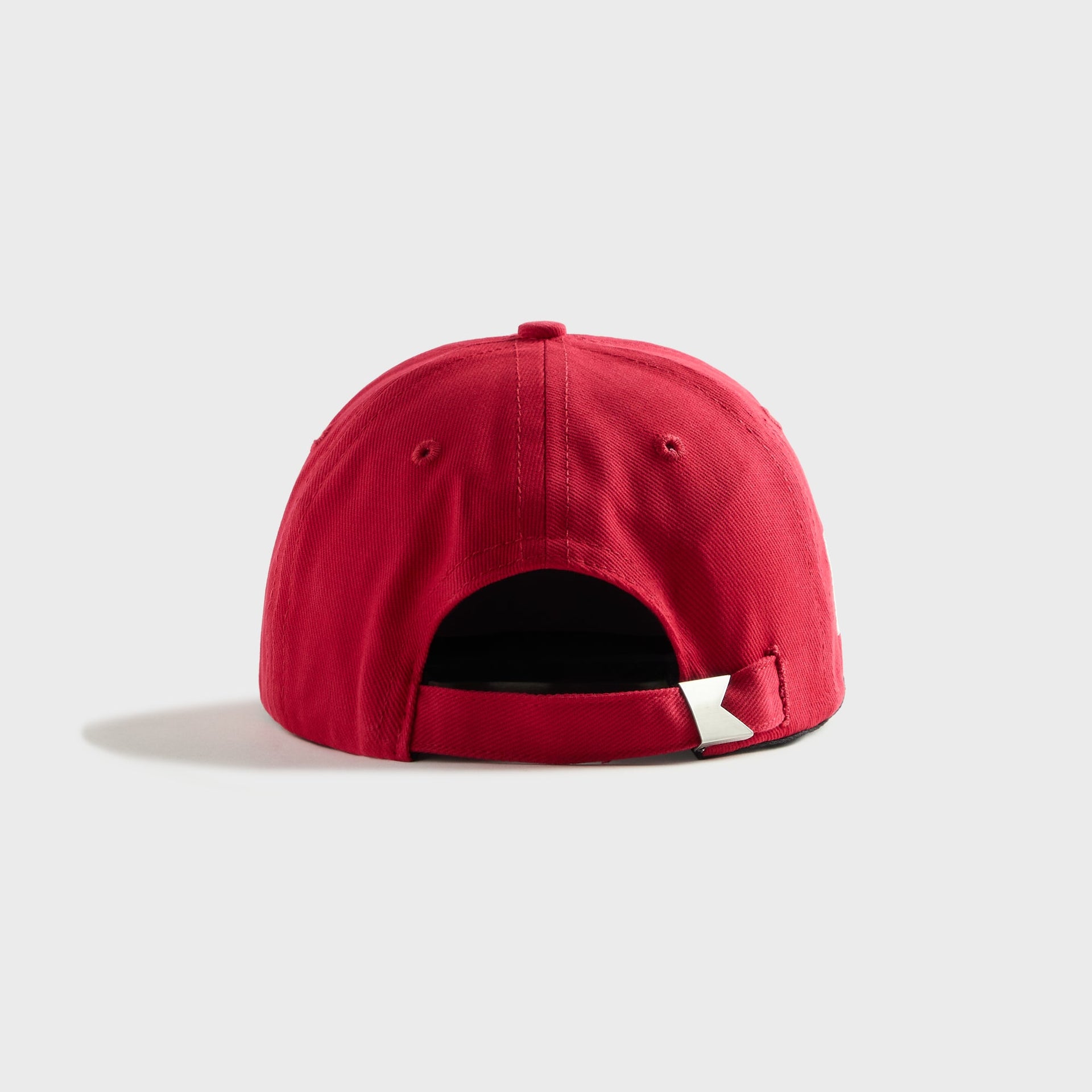 Rhude Moonlight Dual Stripe Curved Brim Hat - Red / White