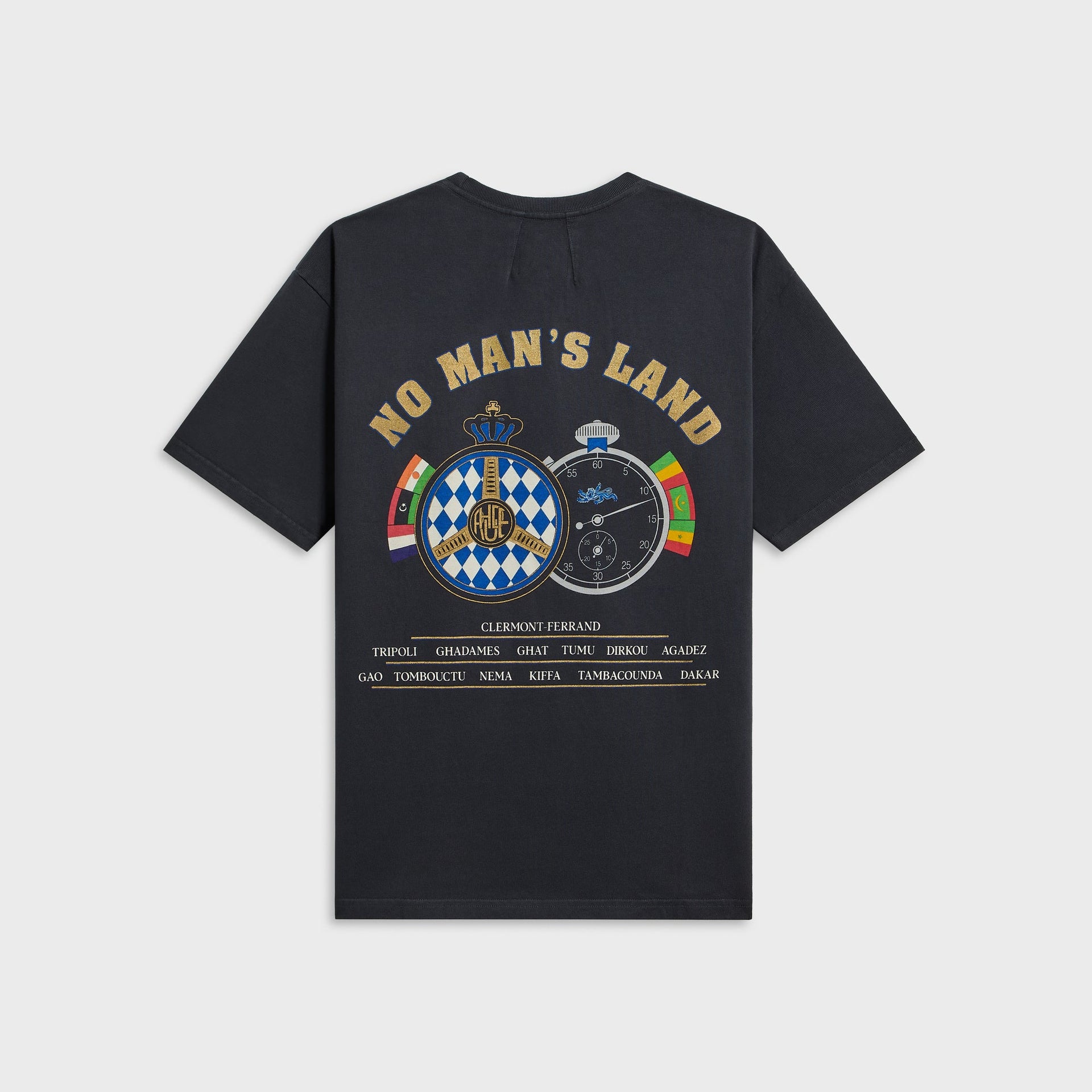 Rhude Chrono Tee - Vintage Black / Blue