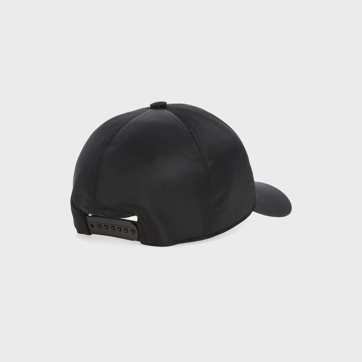 Rick Owens FW25 Tower Baseball Cap - Black / Pearl