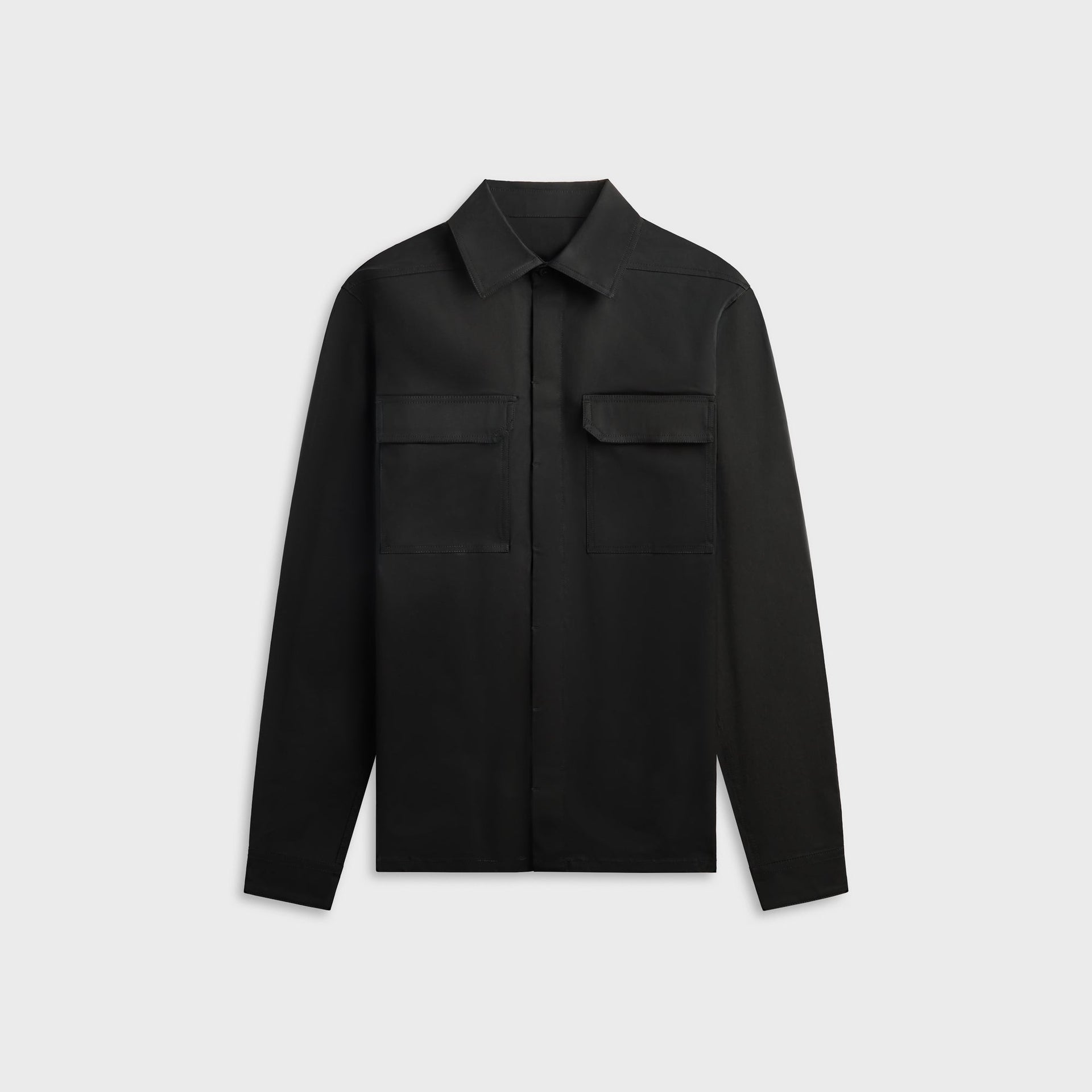 Rick Owens Tower Work Shirt - Black