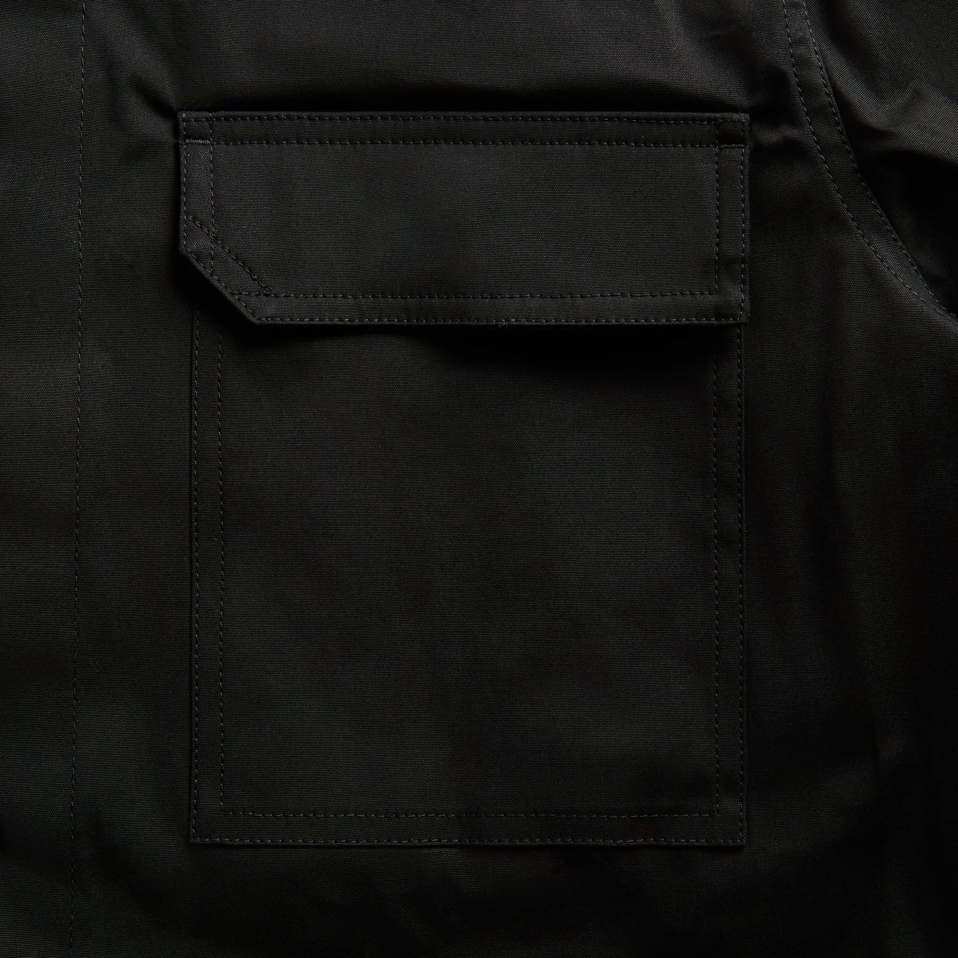 Rick Owens Tower Work Shirt - Black