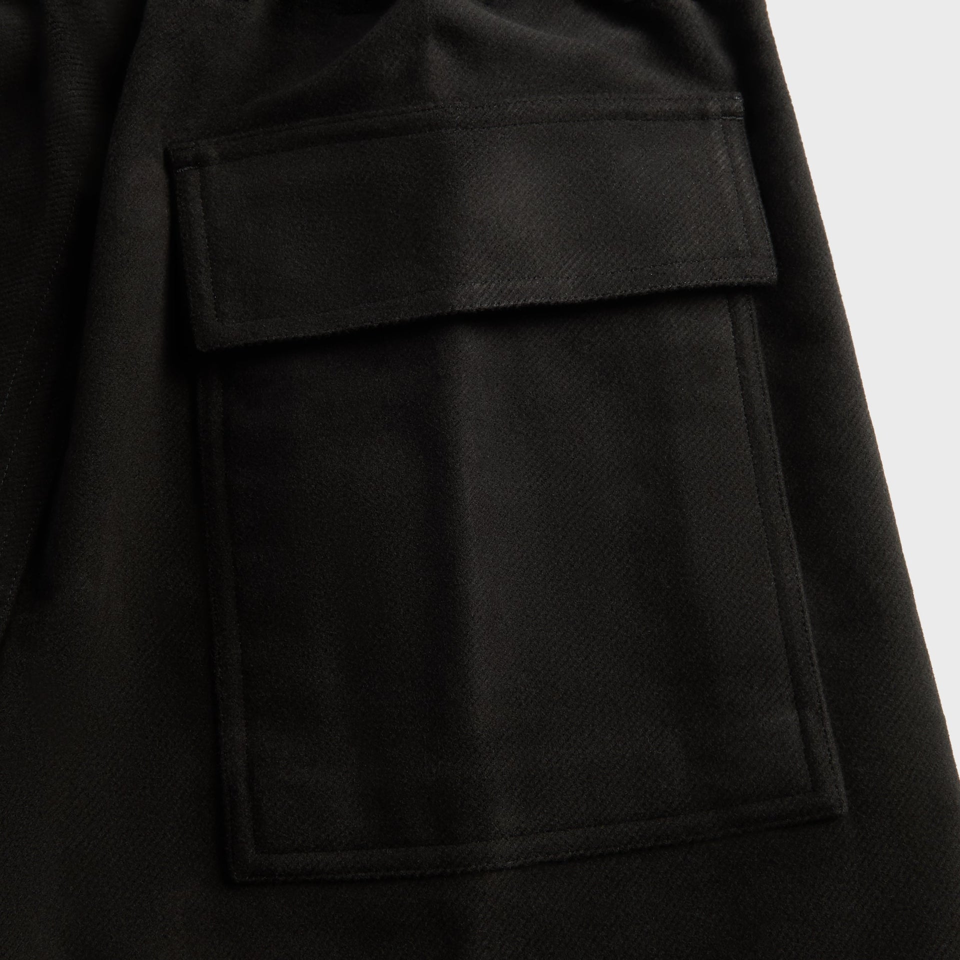 Rick Owens Dietrich Drawstring Pant - Black