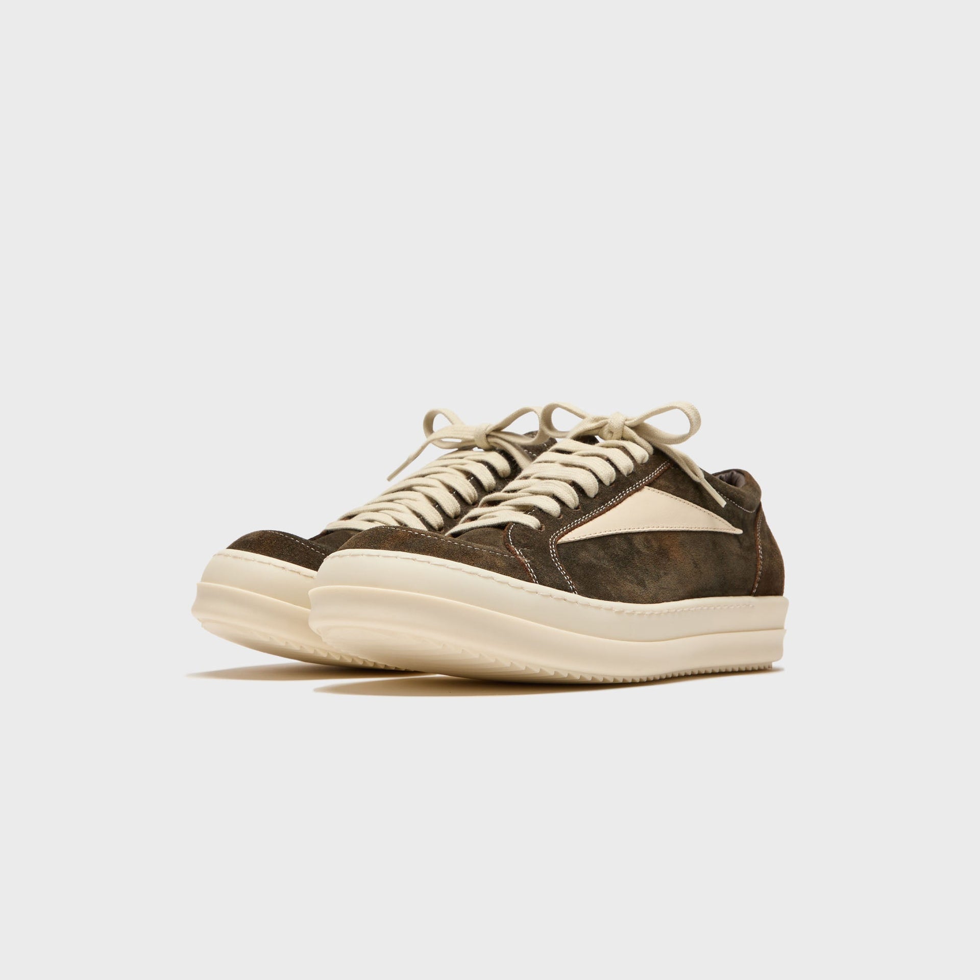 Rick Owens Concordions Vintage Sneaks - Indigo / Milk / Milk