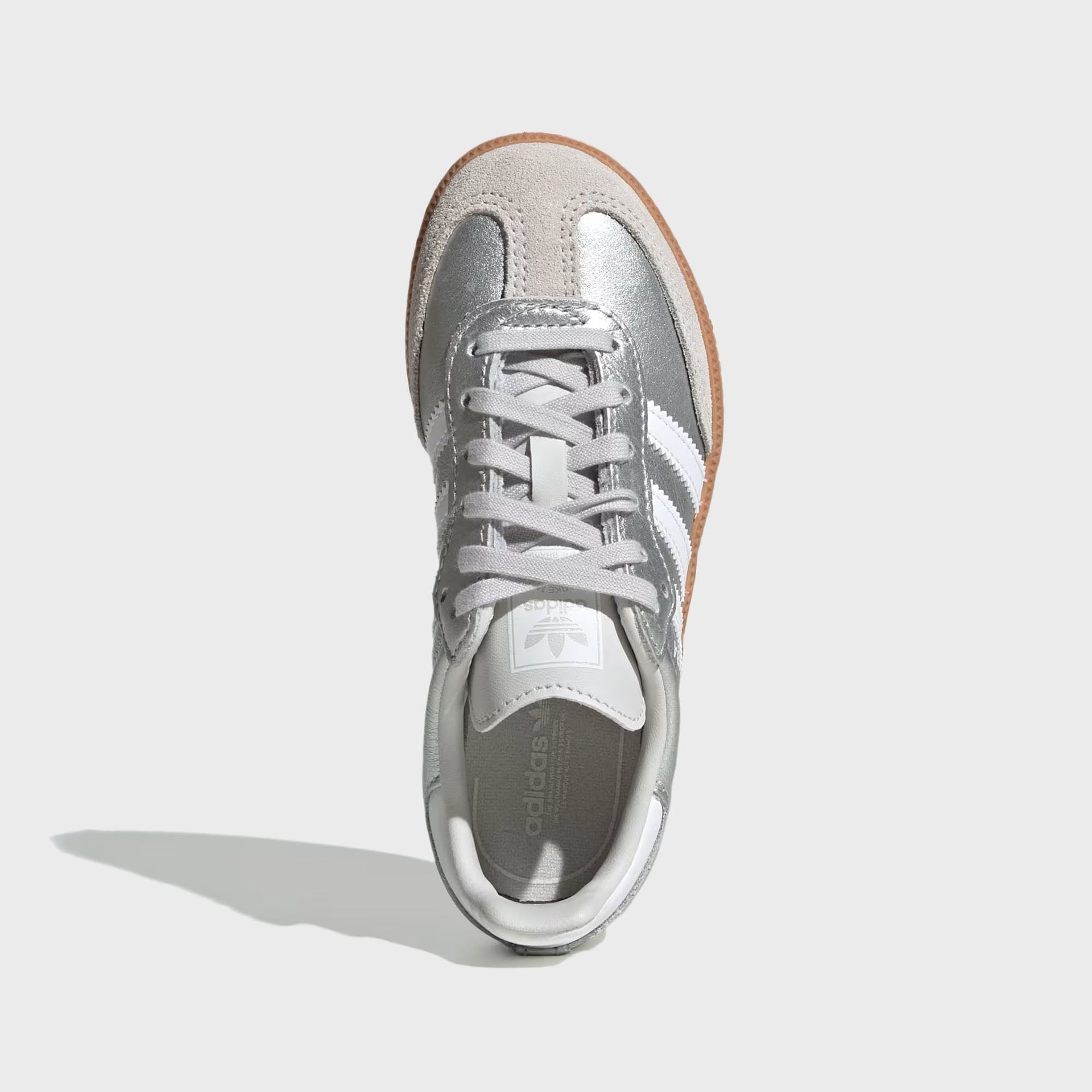 adidas PS Samba OG - Silver Metallic / Cloud White / Gum