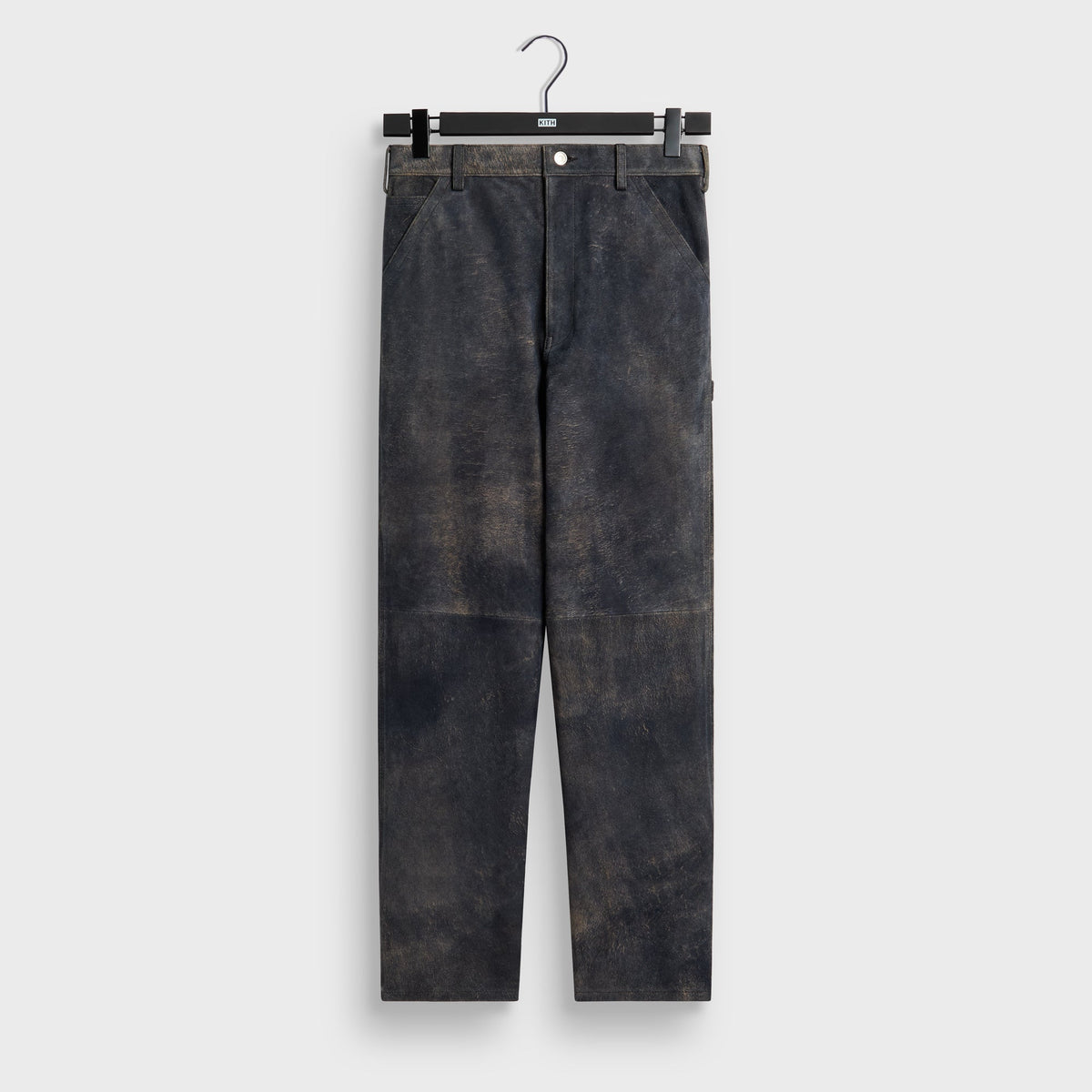 Kith 101 for SEVEN BY SEVEN Leather Painter Pant - Dark Indigo