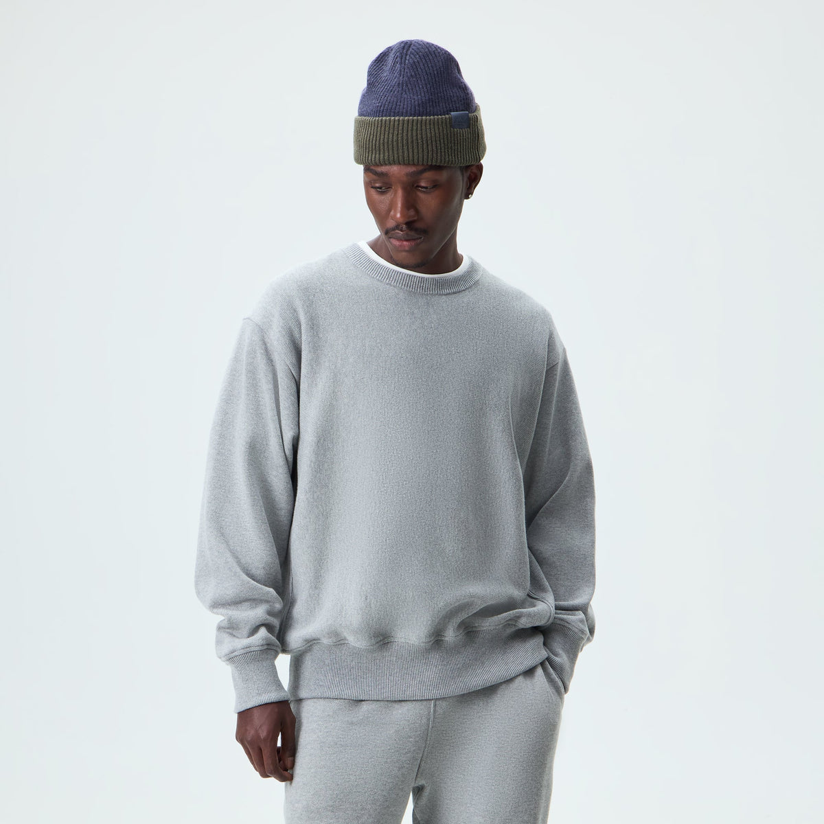 Kith 101 for SEVEN BY SEVEN Crewneck - Heather Grey
