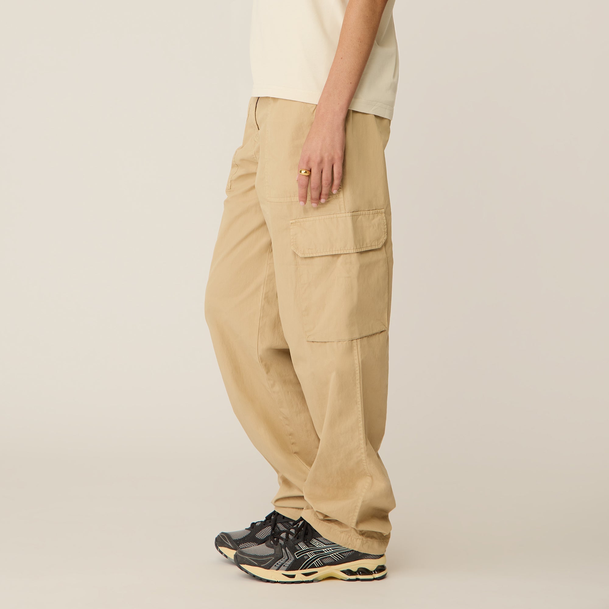 Kith Women Evans Cotton Nylon Utility Pant - Canvas – Kith UK
