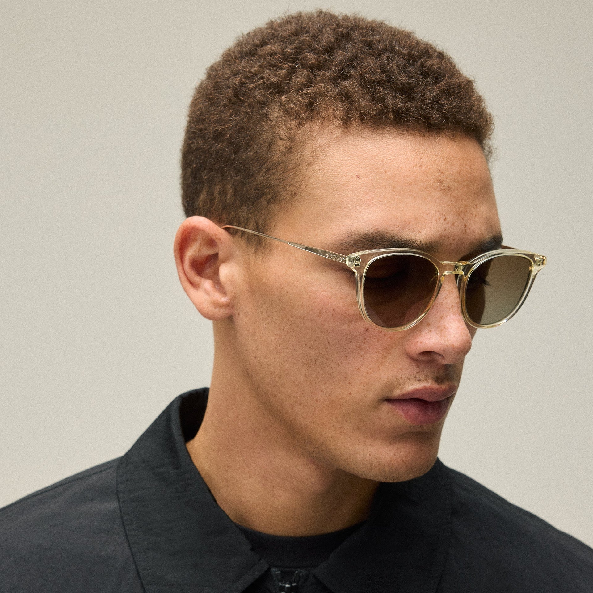 Kith for Modo Georgica Sunglasses - Crystal / Gold / Clear