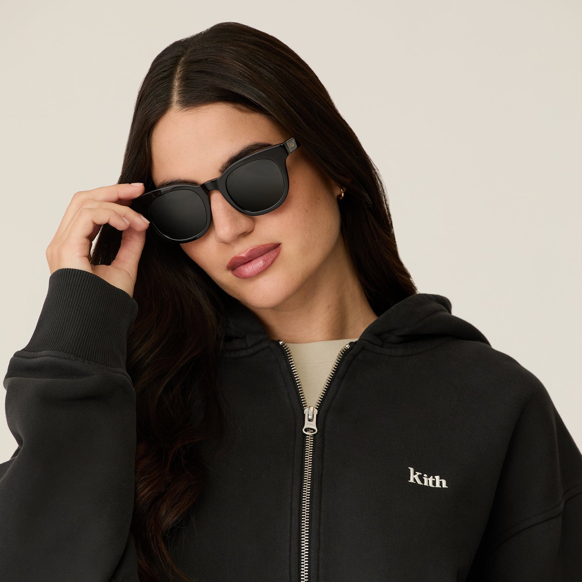 Kith Women Ari Black Sunglasses - Black