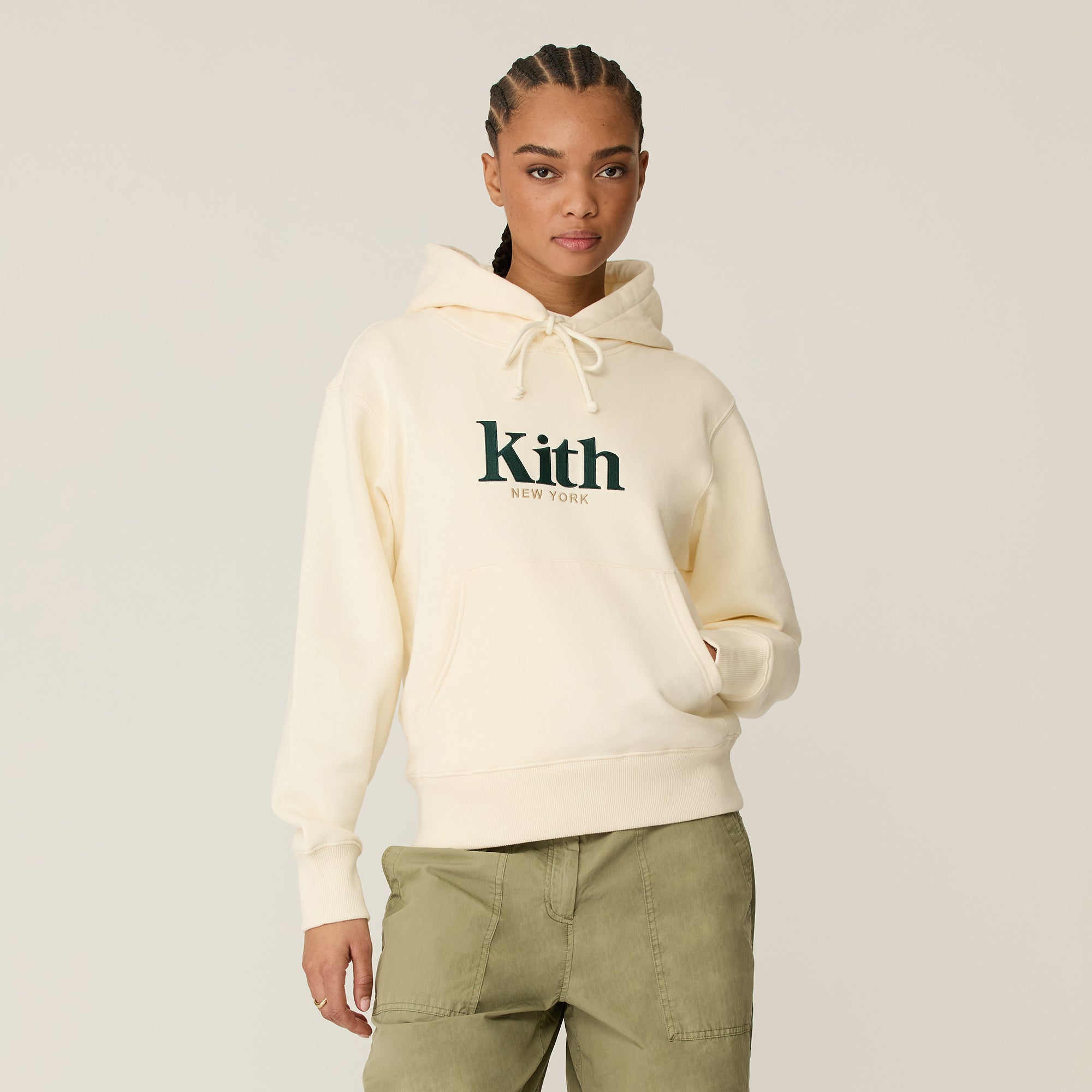Kith Women Jane Hoodie II - Sandrift – Kith UK