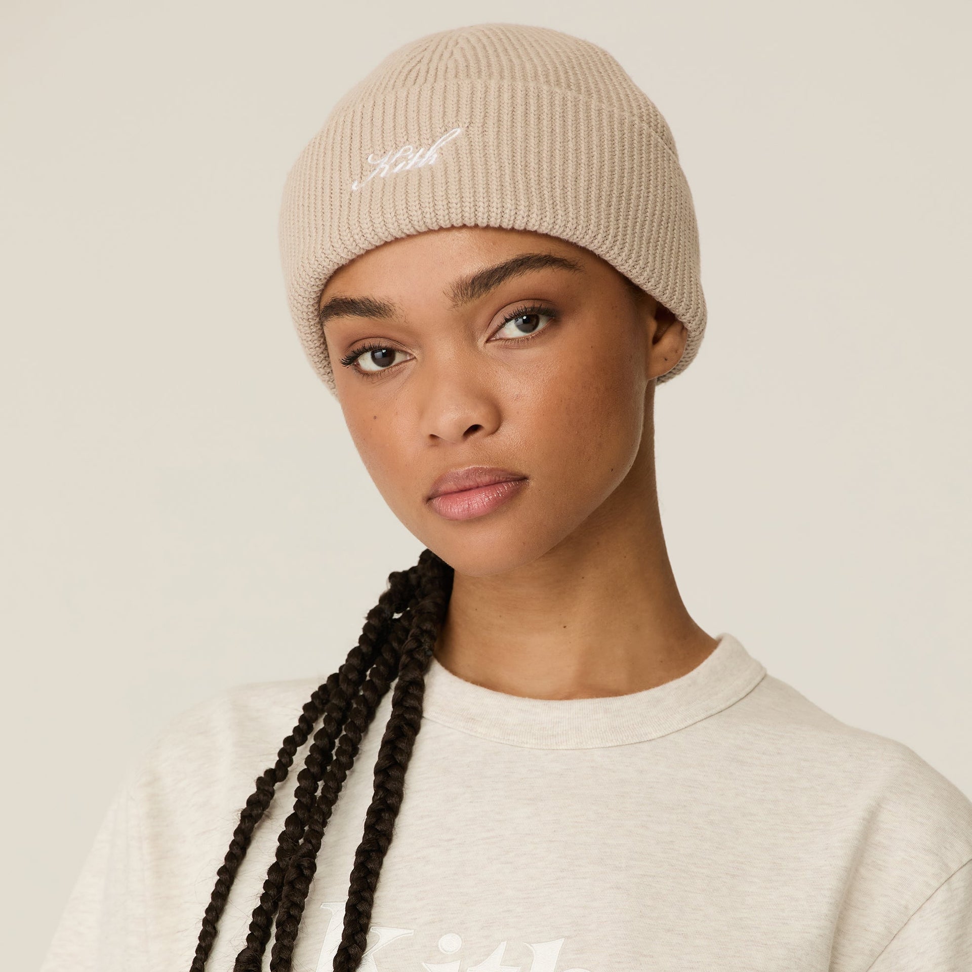 Kith Women Script Mia Beanie - Bare