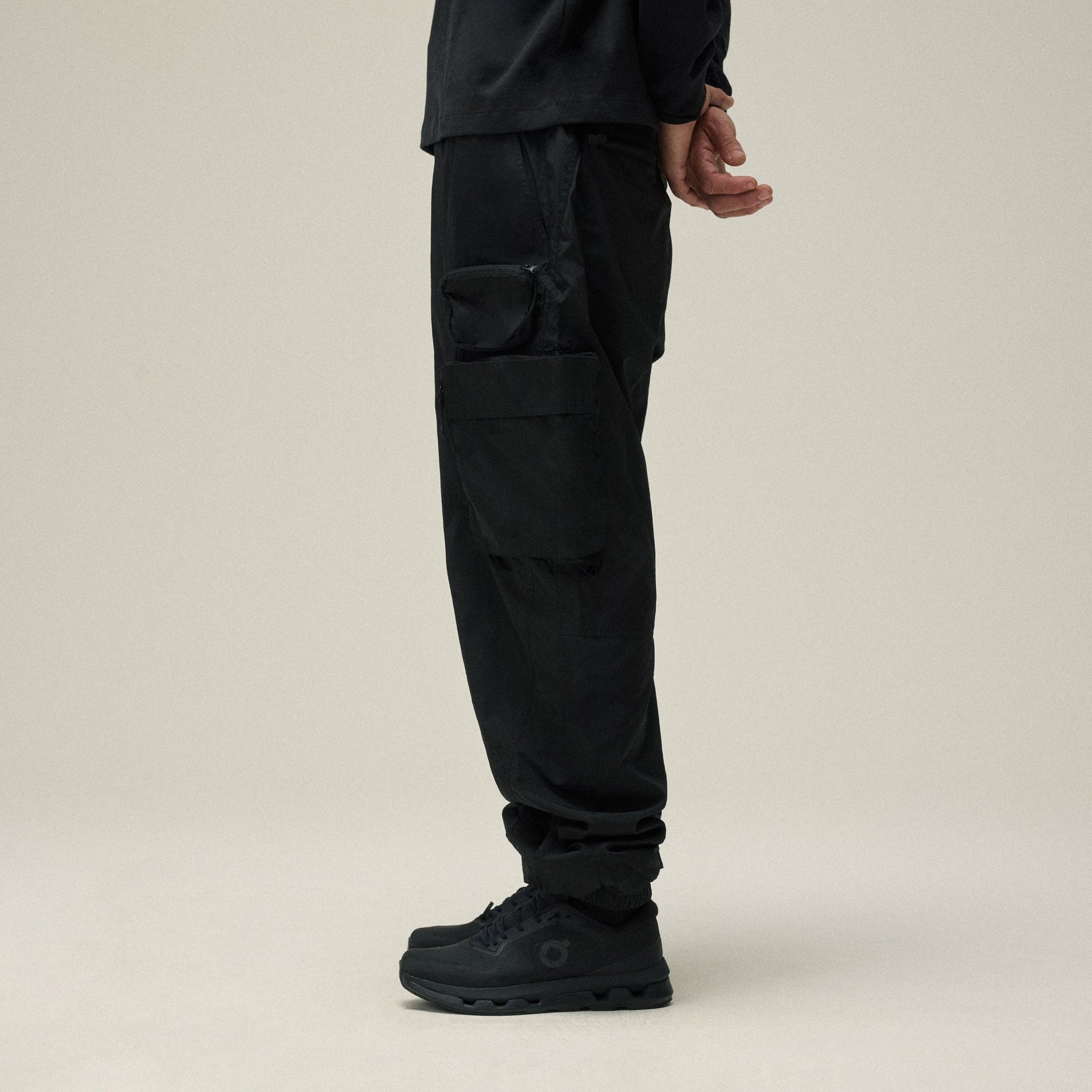 DO NOT USE Kith Wrinkle Nylon Chauncey Cargo Pant - Black