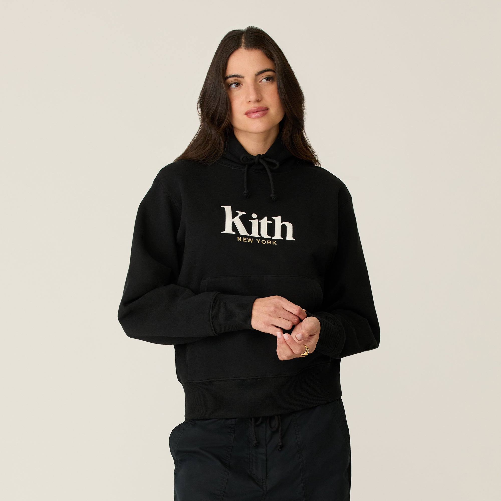 Kith Women Jane New York Hoodie II - Black – Kith UK