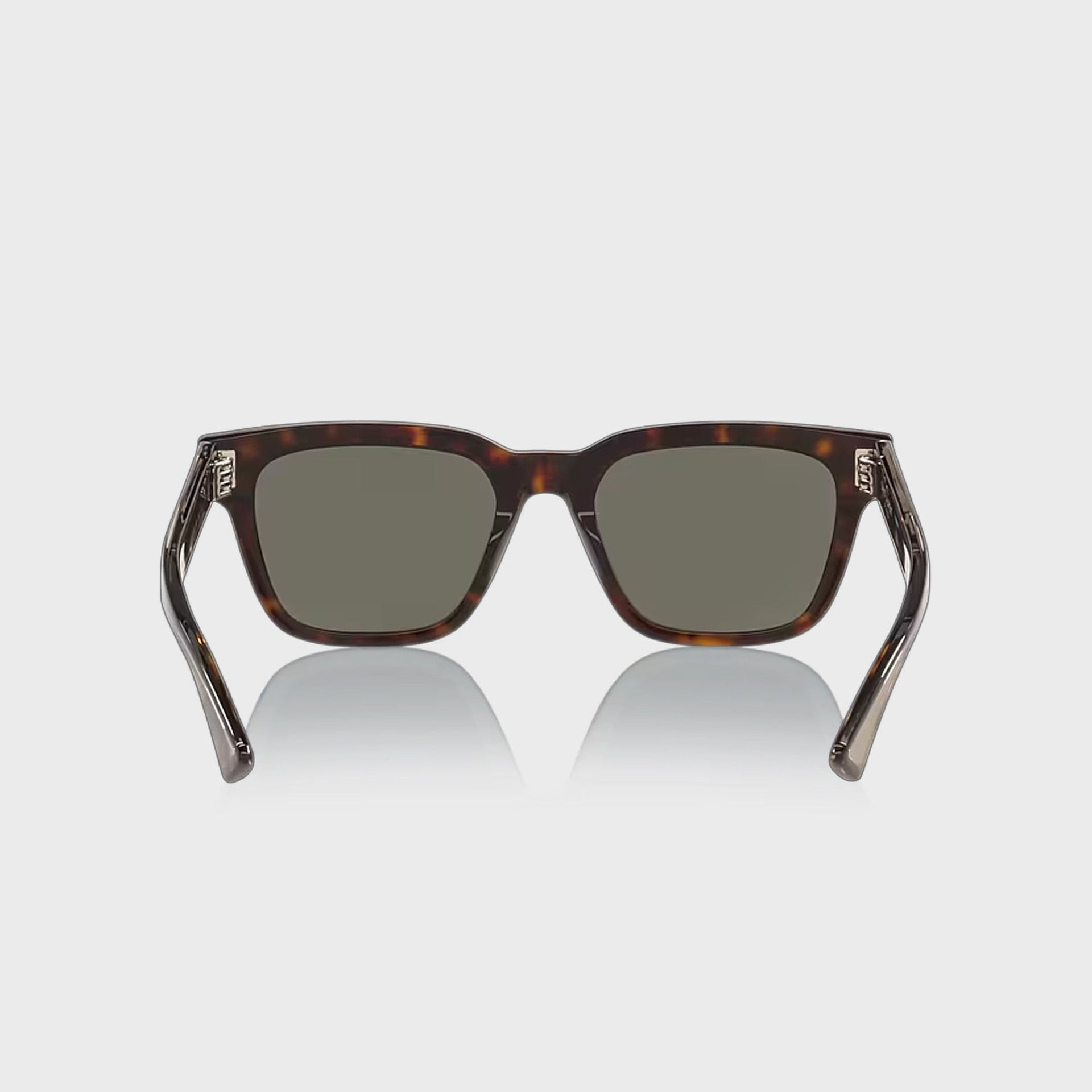 Saint Laurent Man Recycled Acetate Sunglasses - Havana / Grey