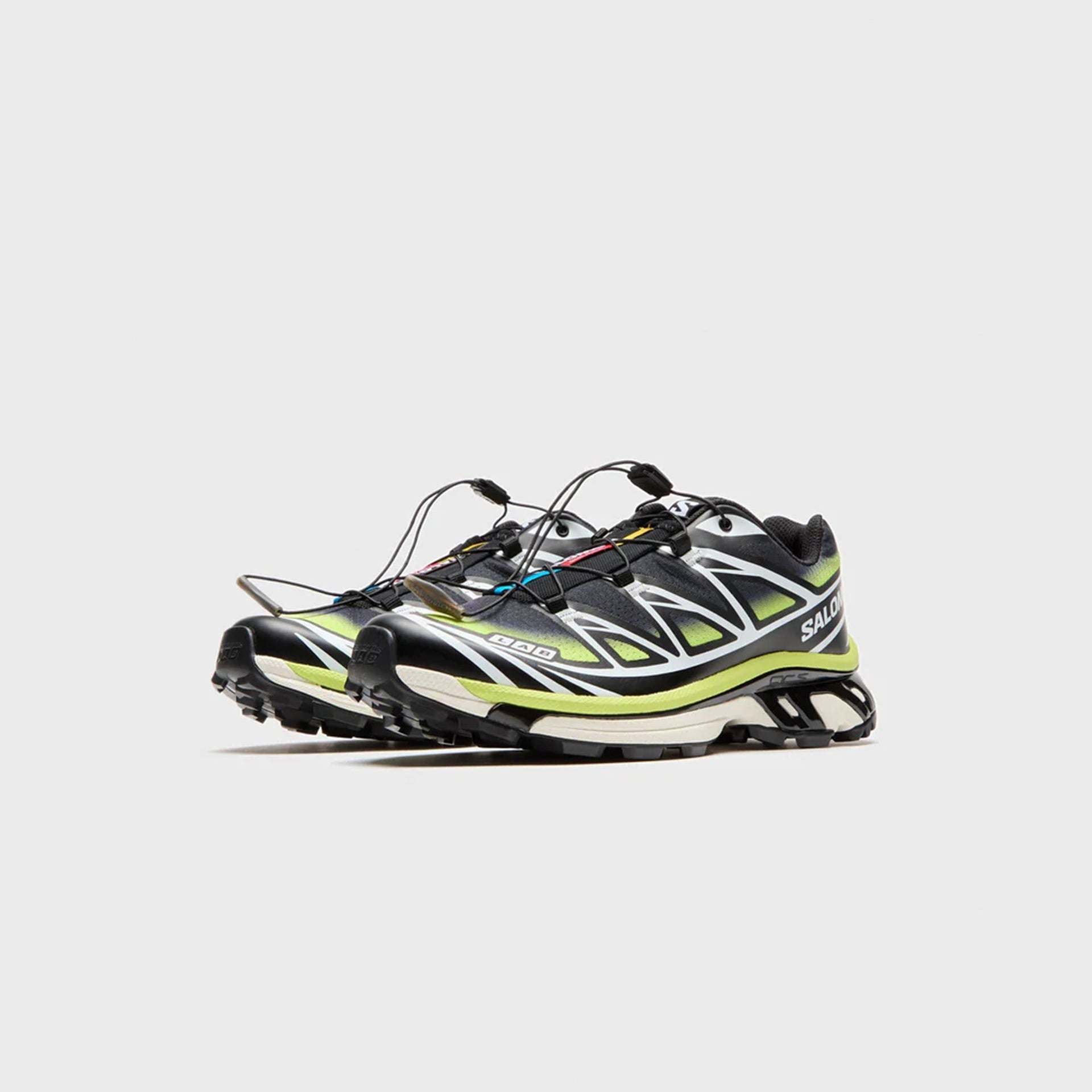 Salomon XT-6 Skyline - Black / Maritime Blue / Sharp Green