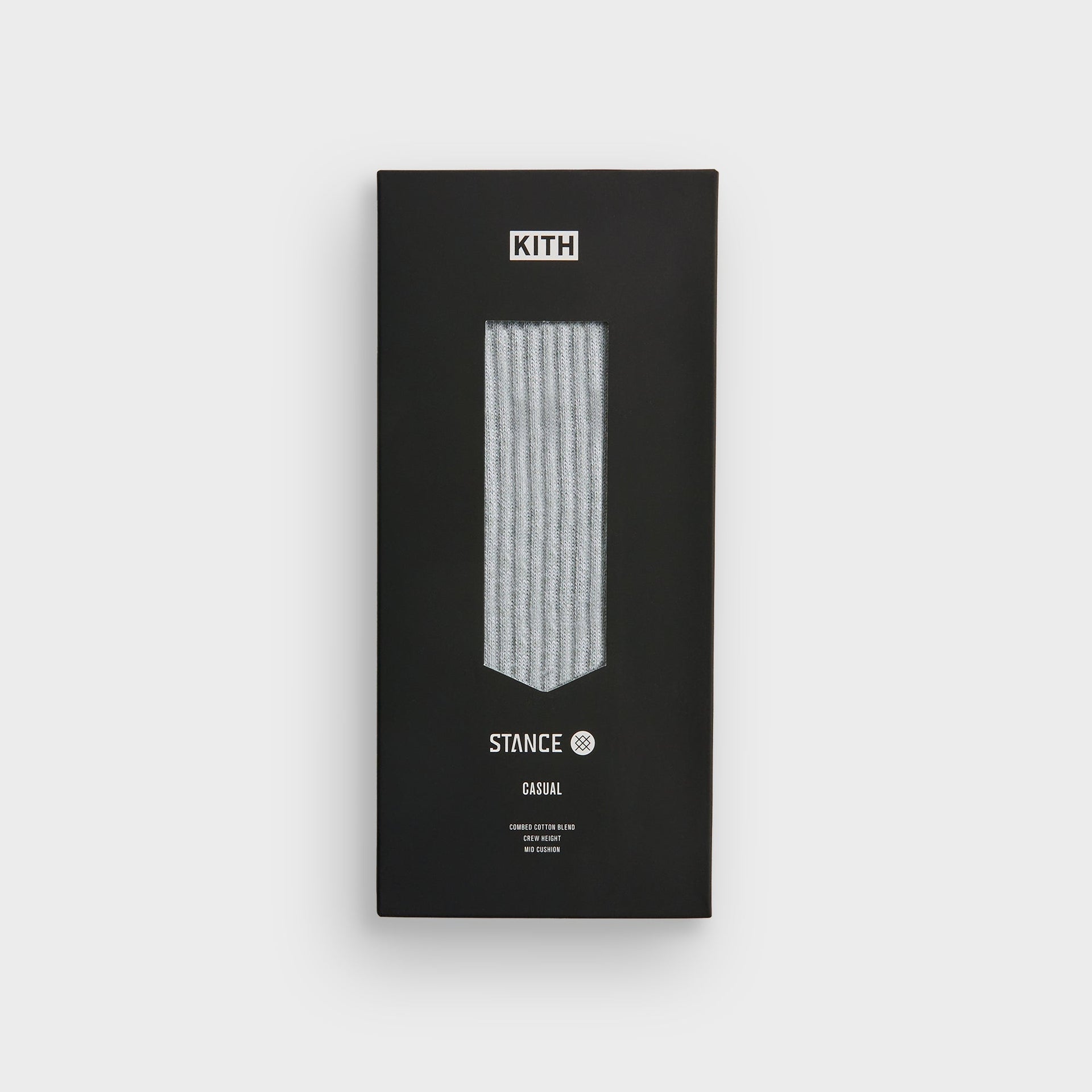 Kith Classics for Stance 2.0 Classic Crew Sock - Grey