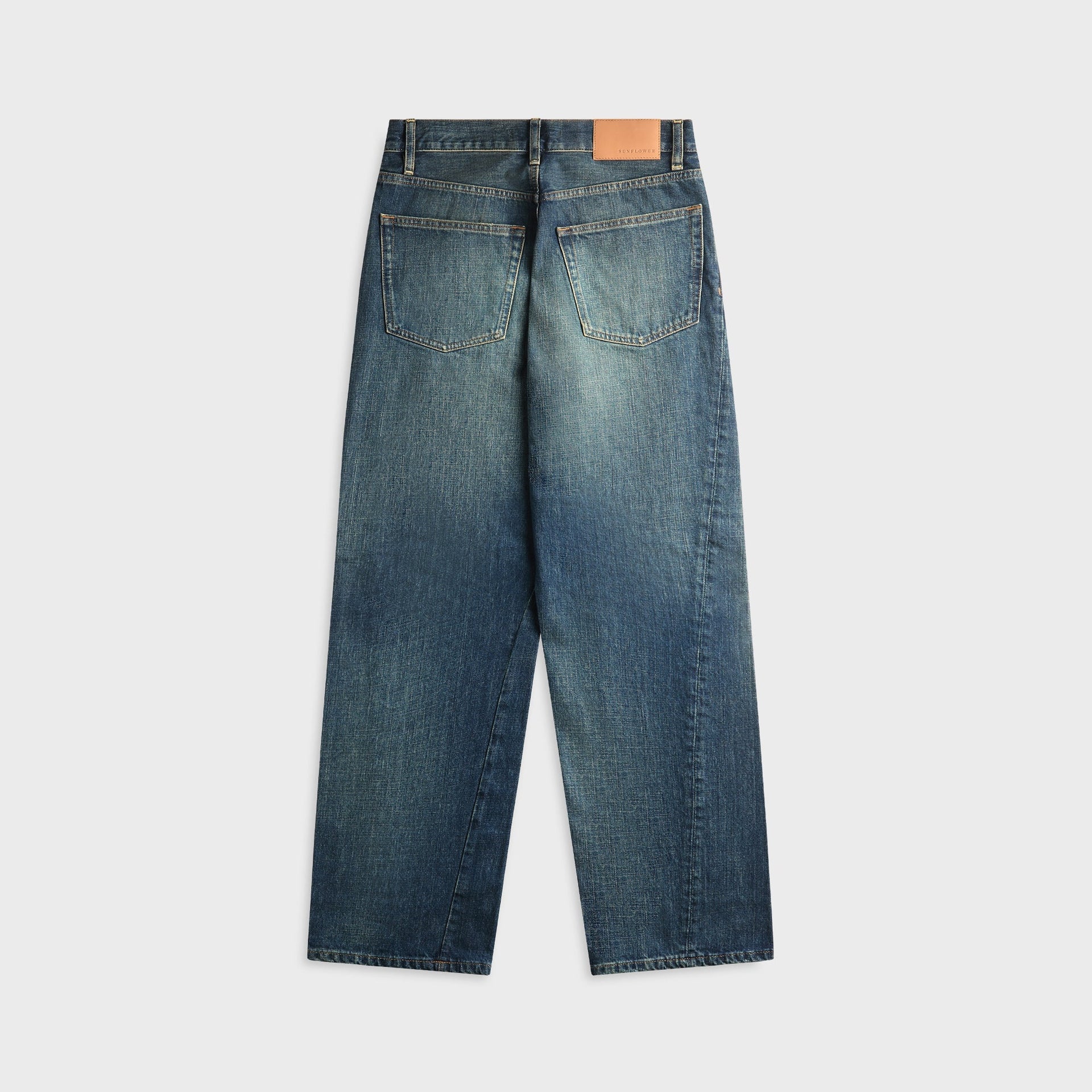 Sunflower Wide Twist Denim - Deep Vintage