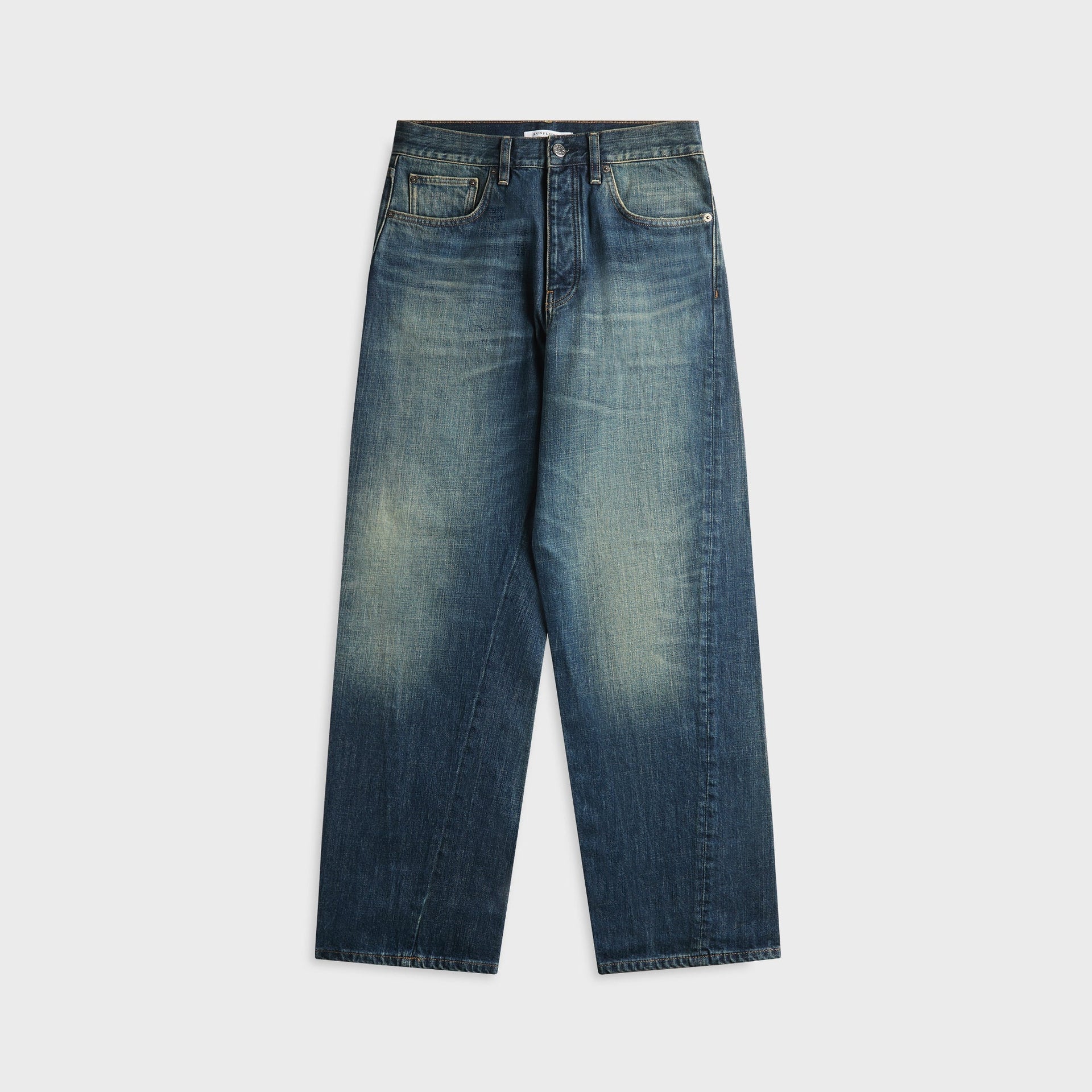 Sunflower Wide Twist Denim - Deep Vintage