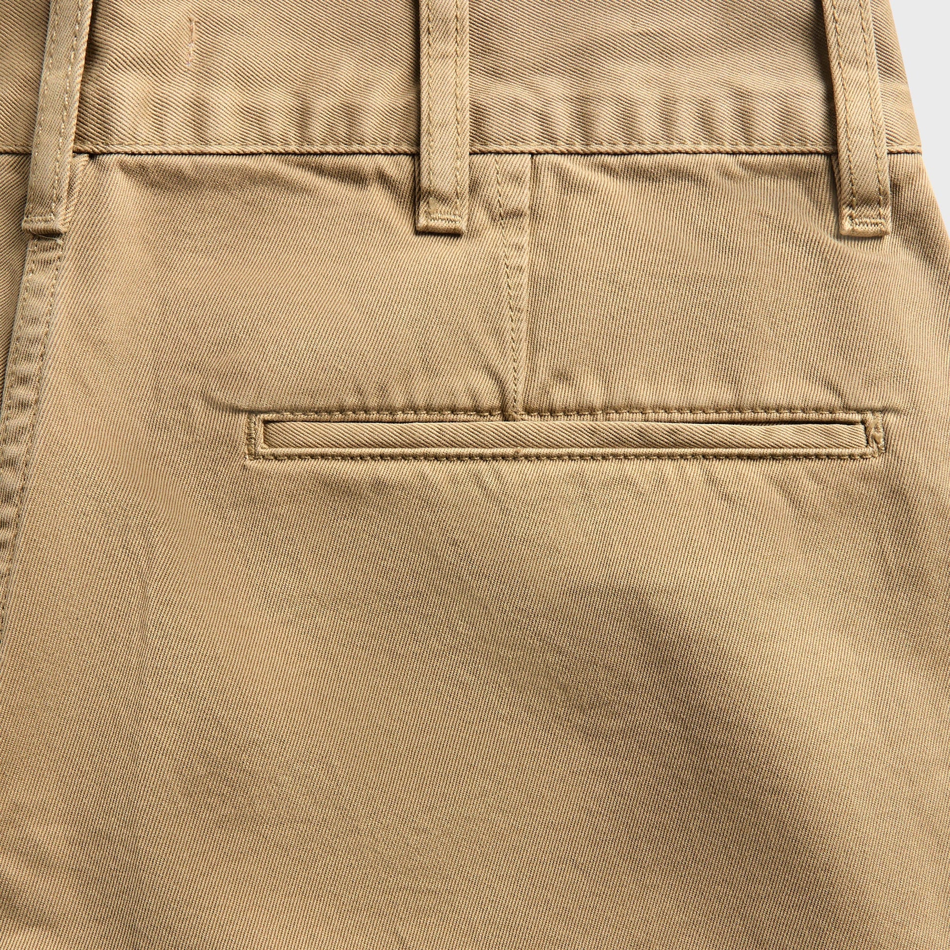 Sunflower Wide Twist Chino Short - Khaki